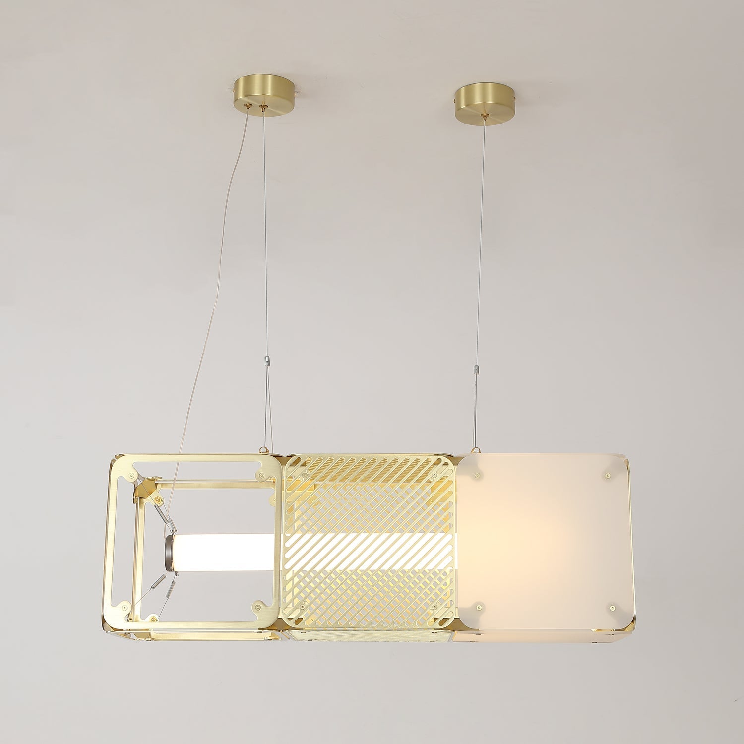 Atheor Premium Nordic Art Brass Pendant Lamp-Neutral Decor