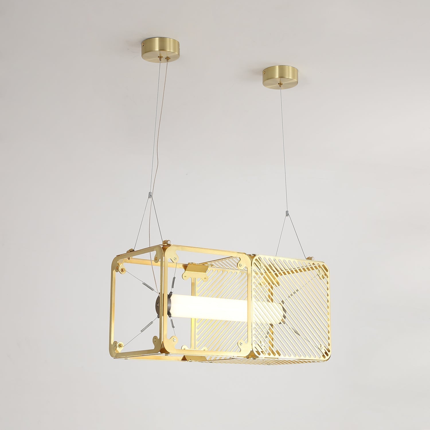 Atheor Premium Nordic Art Brass Pendant Lamp-Neutral Decor