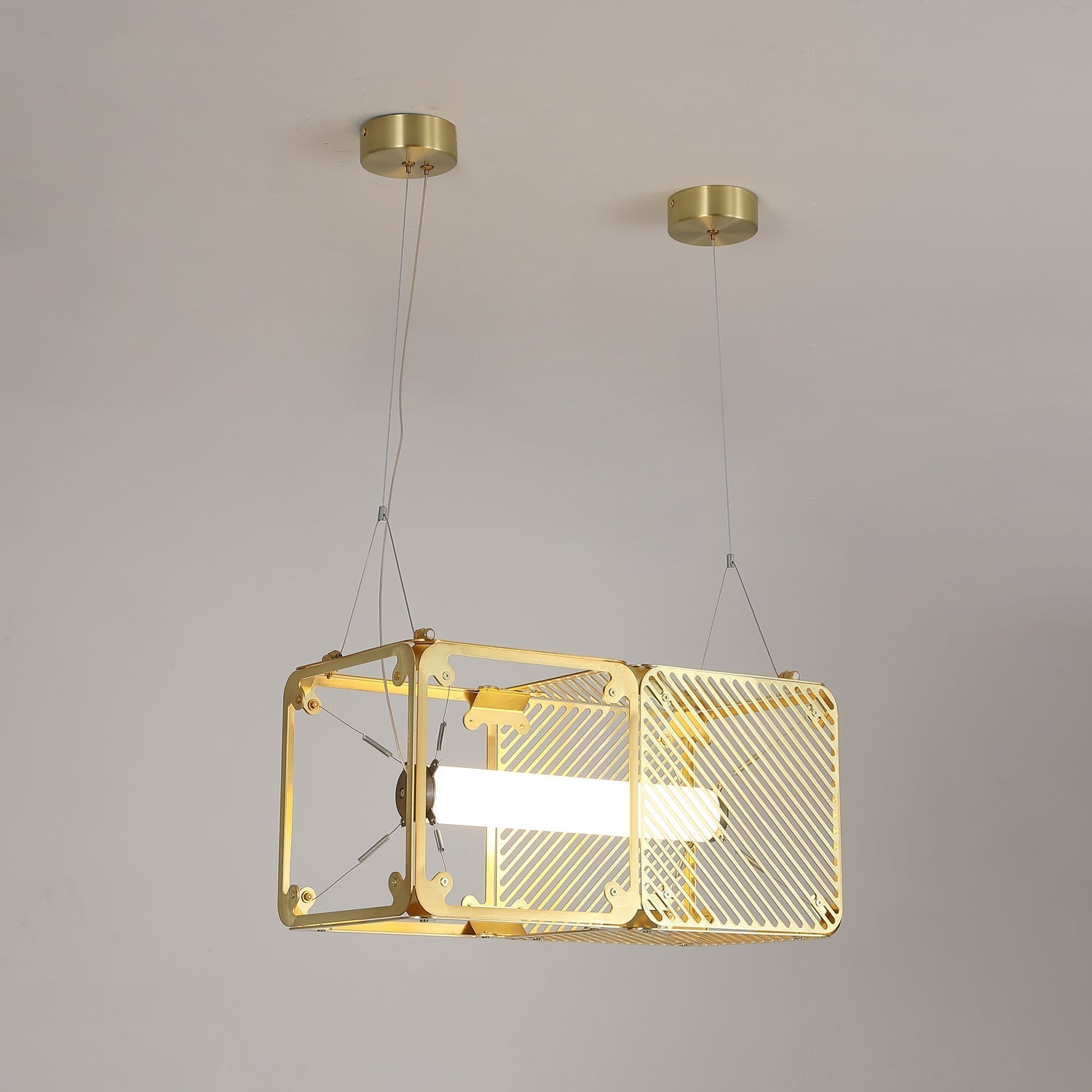 Atheor Premium Nordic Art Brass Pendant Lamp-Neutral Decor