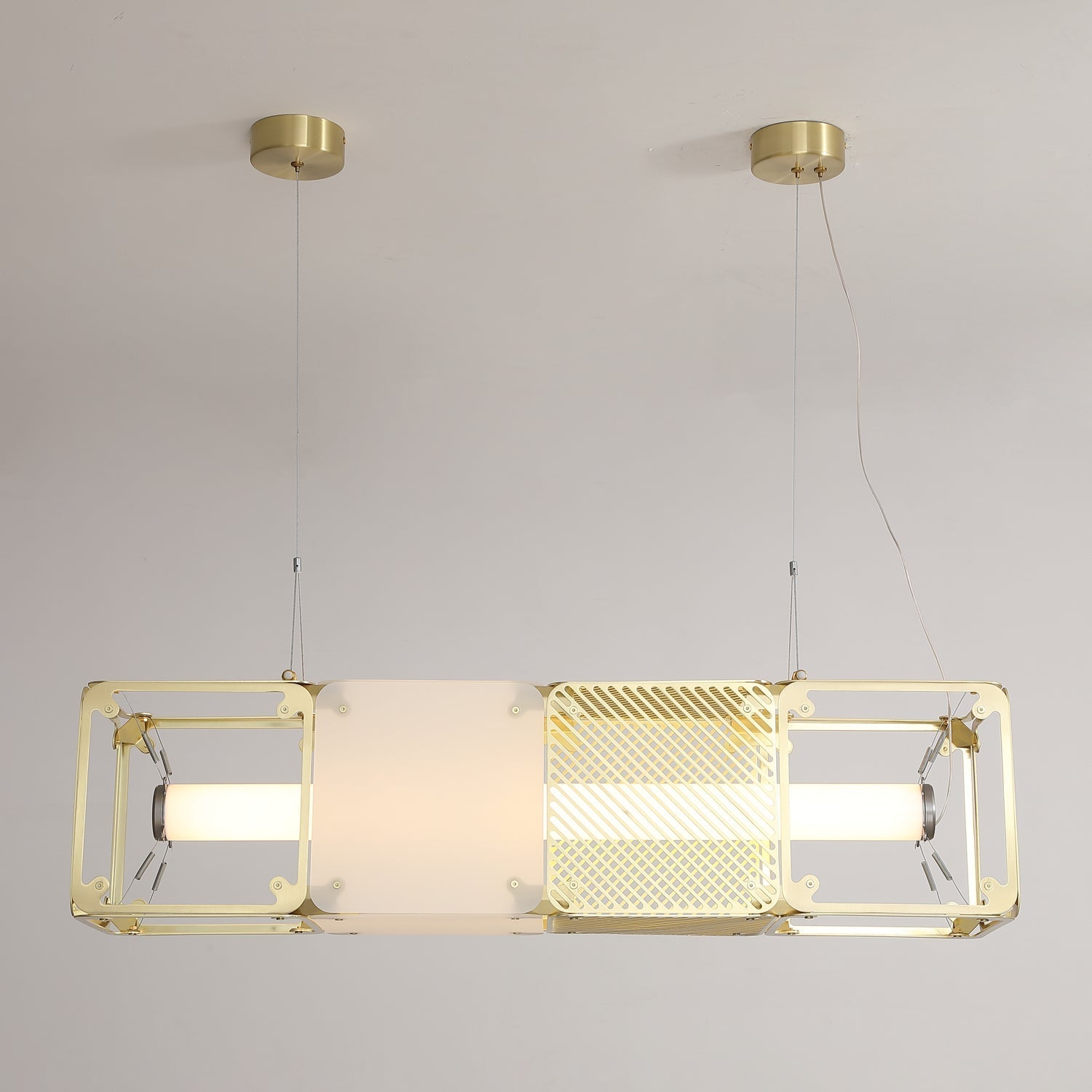 Atheor Premium Nordic Art Brass Pendant Lamp-Neutral Decor