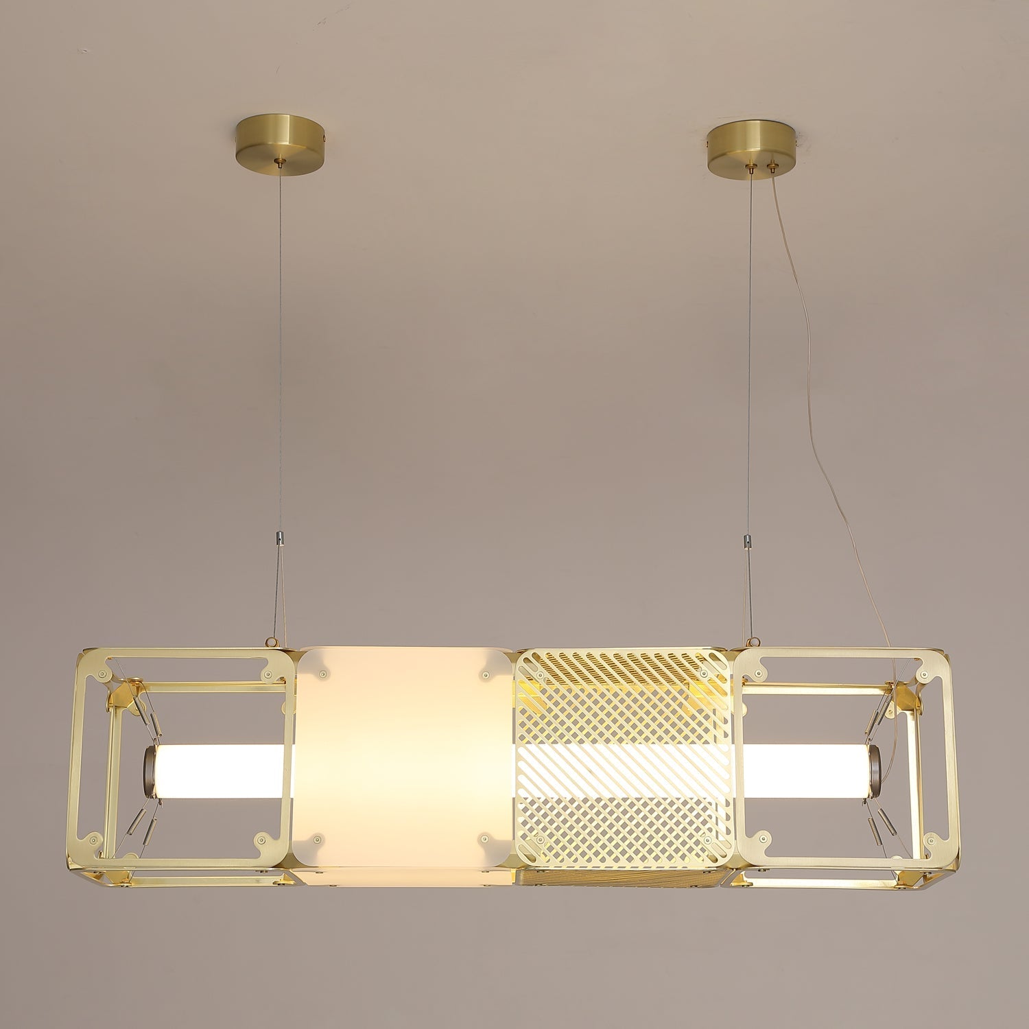 Atheor Premium Nordic Art Brass Pendant Lamp-Neutral Decor