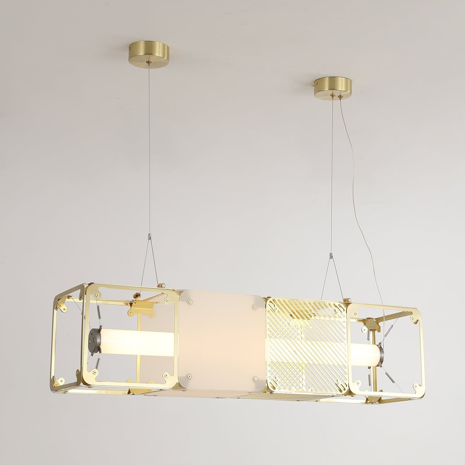 Atheor Premium Nordic Art Brass Pendant Lamp-Neutral Decor
