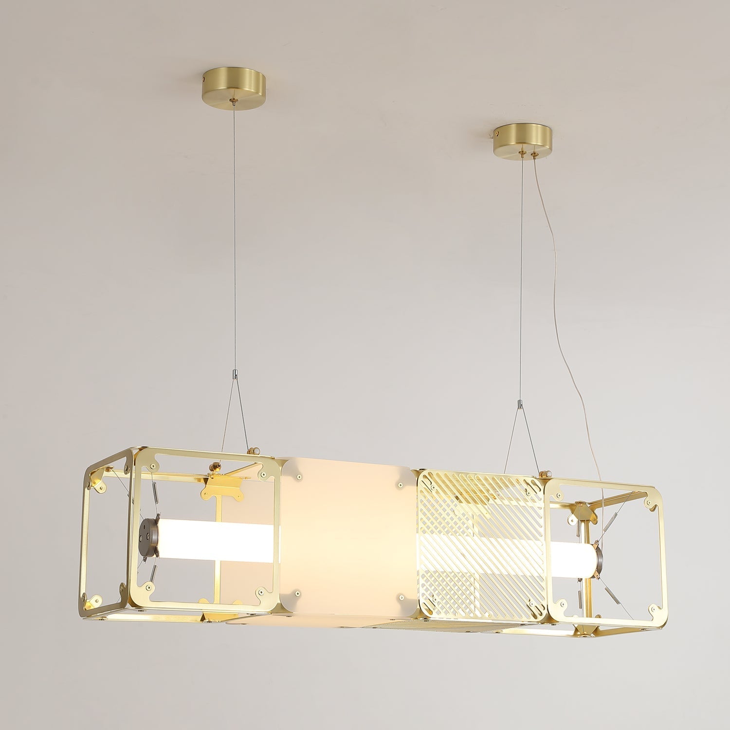 Atheor Premium Nordic Art Brass Pendant Lamp-Neutral Decor