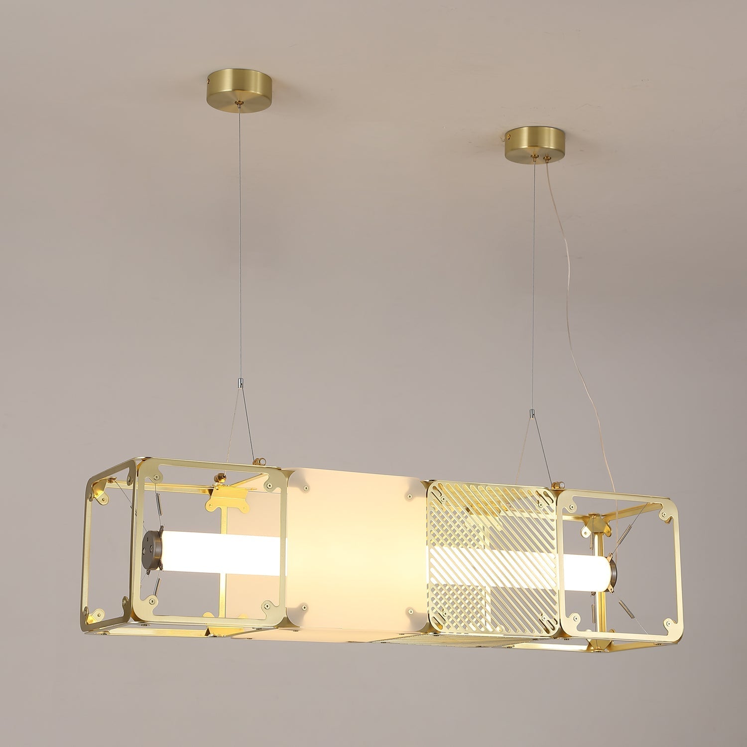 Atheor Premium Nordic Art Brass Pendant Lamp-Neutral Decor