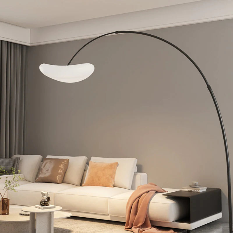 Mira Metal Floor Lamp Living Room/Bedroom - Neutral Decor