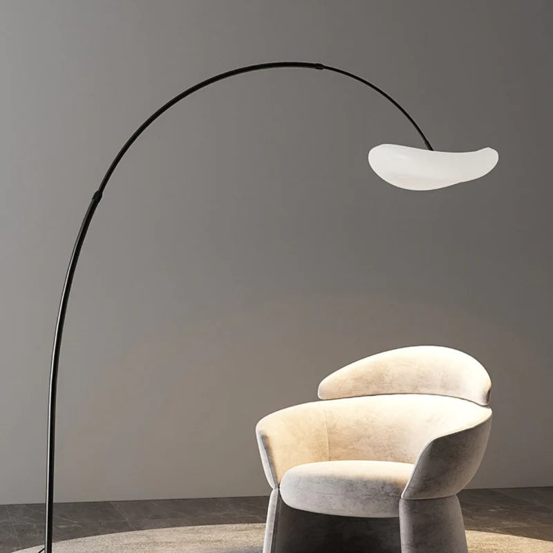 Mira Metal Floor Lamp Living Room/Bedroom - Neutral Decor