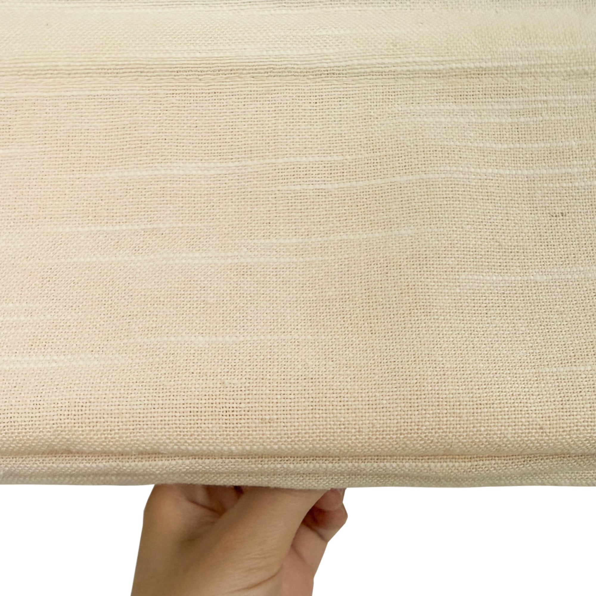 Jenna Linen Roman Shades & Blinds | Top Down Bottom Up-Neutral Decor
