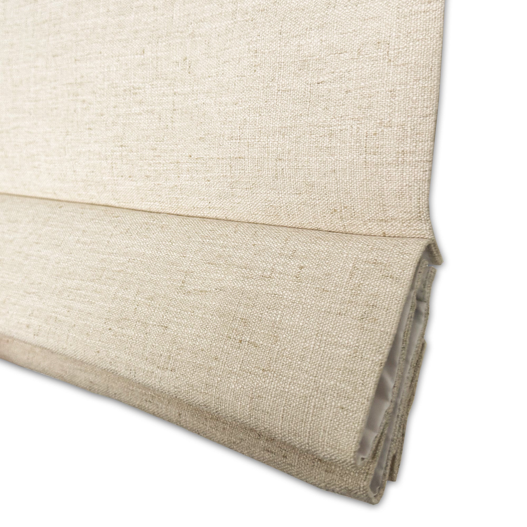 Lily Linen Roman Shades & Blinds-Neutral Decor