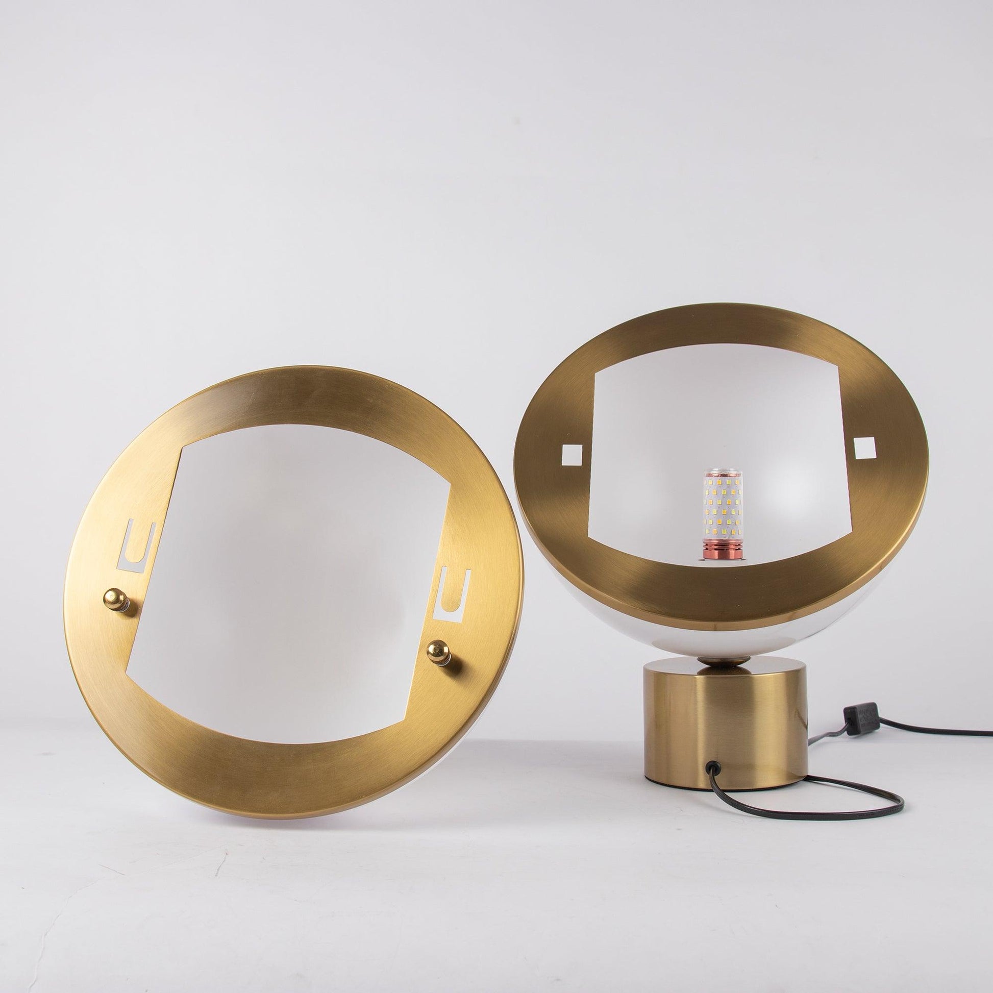 Solaria Futuristic Table Lamp-Neutral Decor