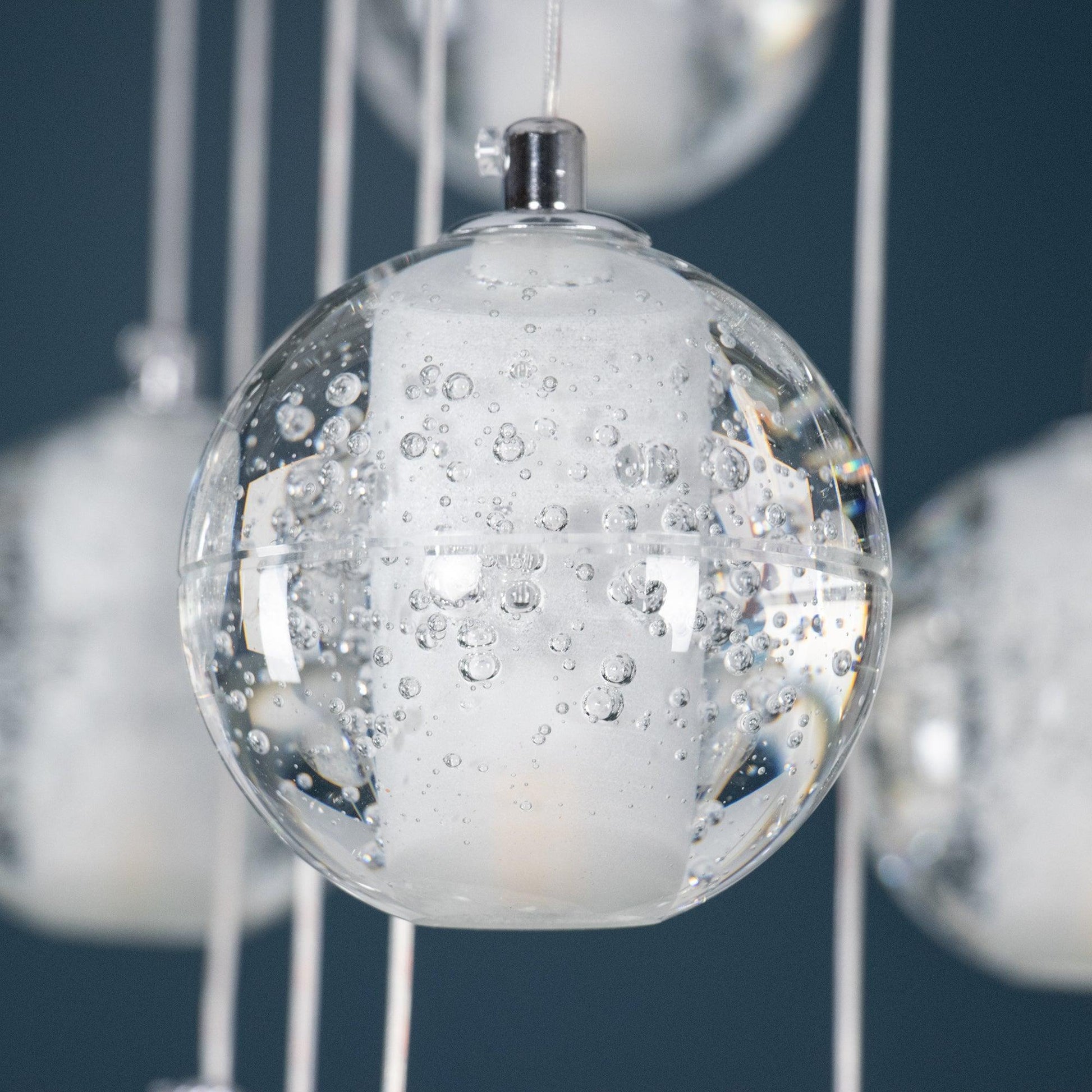 Crystal Bubbles Balls Pendant Lamp-Neutral Decor