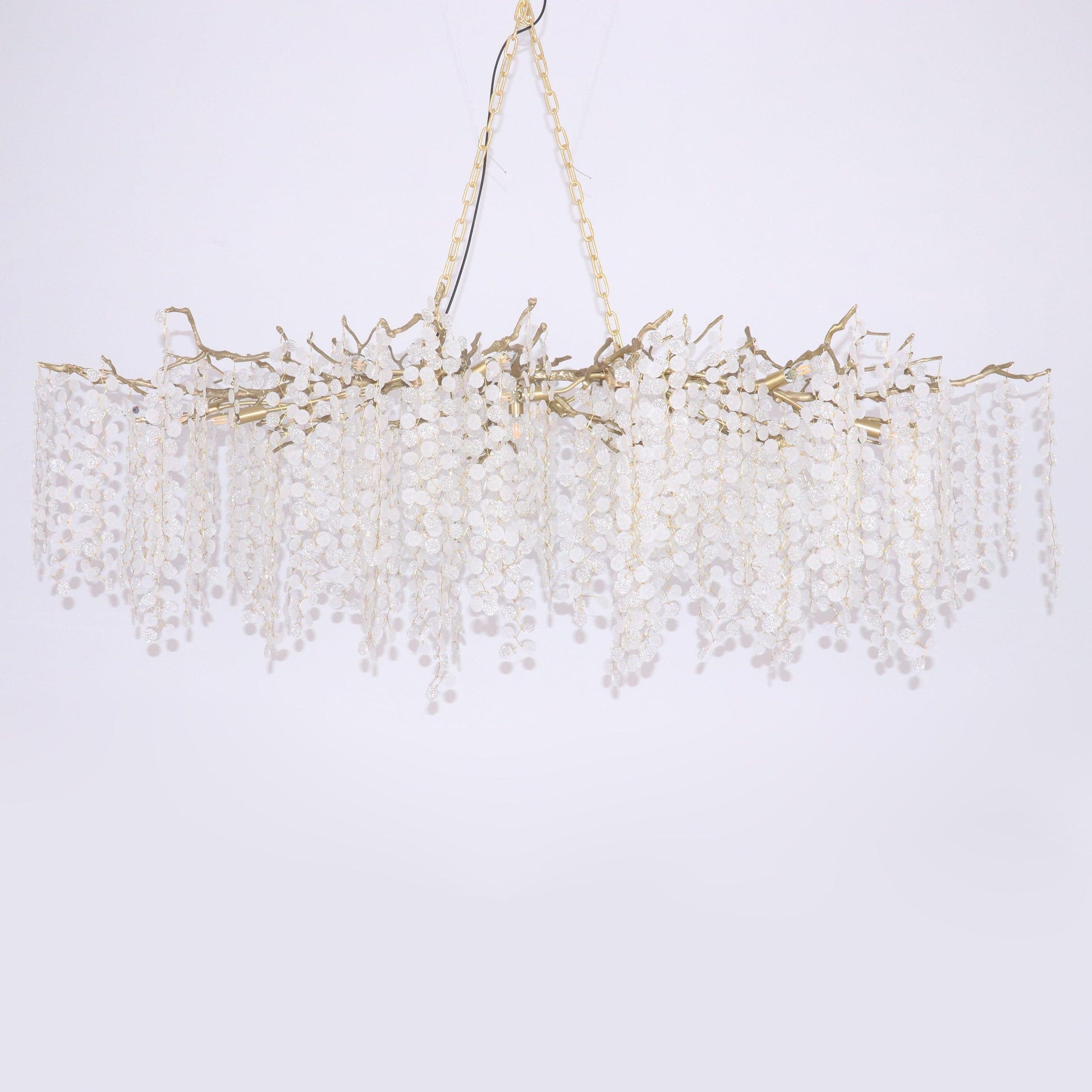 Miralyn Pendant Lamp Crystal Dewdrop-Neutral Decor