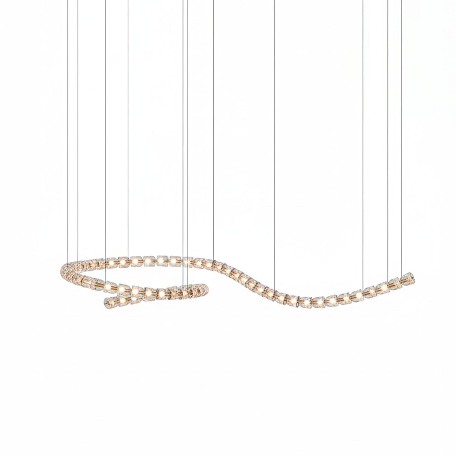 Gabriel Gold Chandelier-Neutral Decor