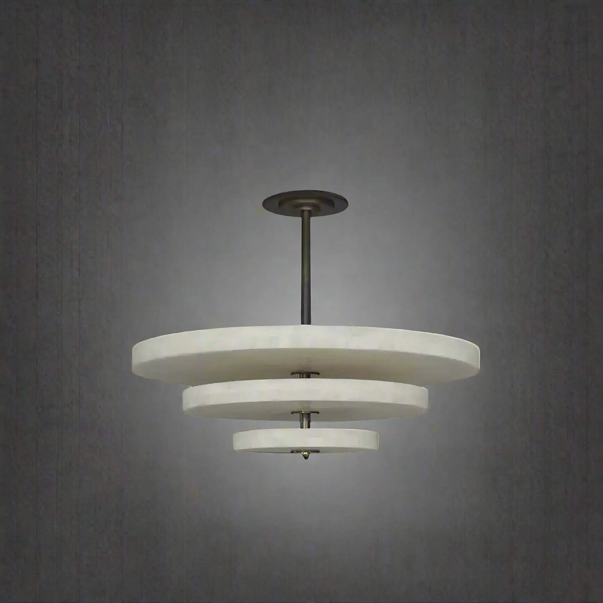 Liora Minimalist Alabaster Pendant Light-Neutral Decor