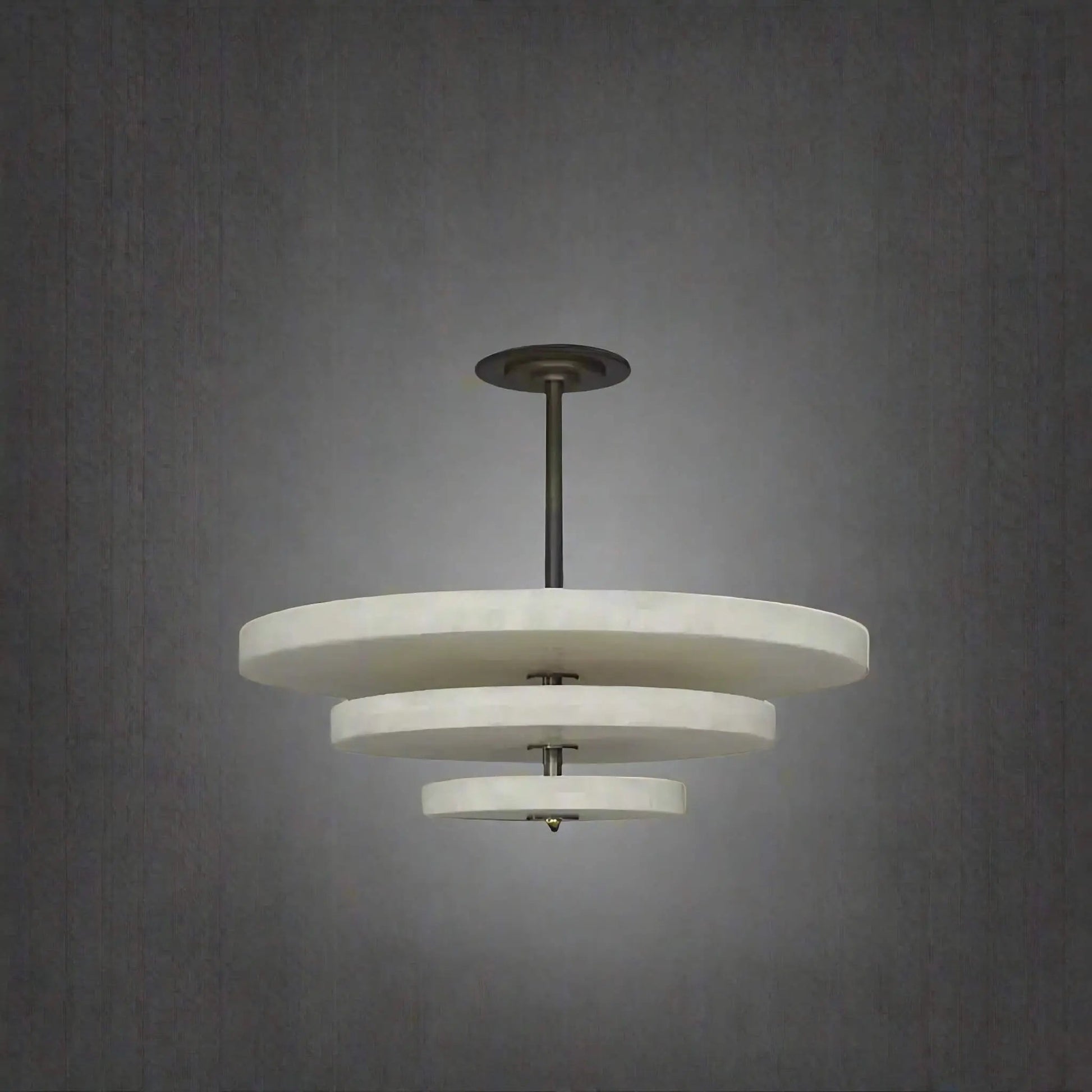 Liora Minimalist Alabaster Pendant Light-Neutral Decor