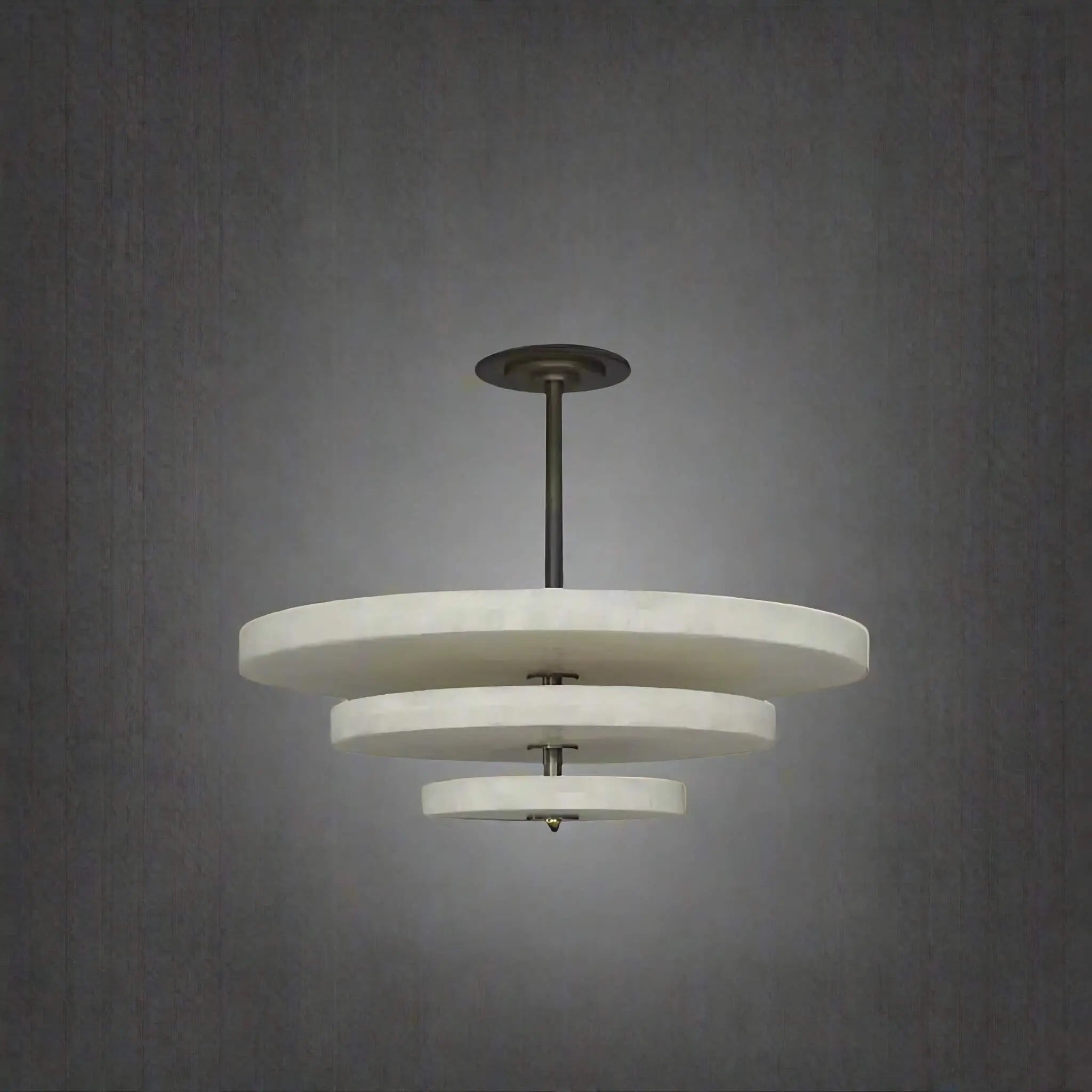 Liora Minimalist Alabaster Pendant Light-Neutral Decor