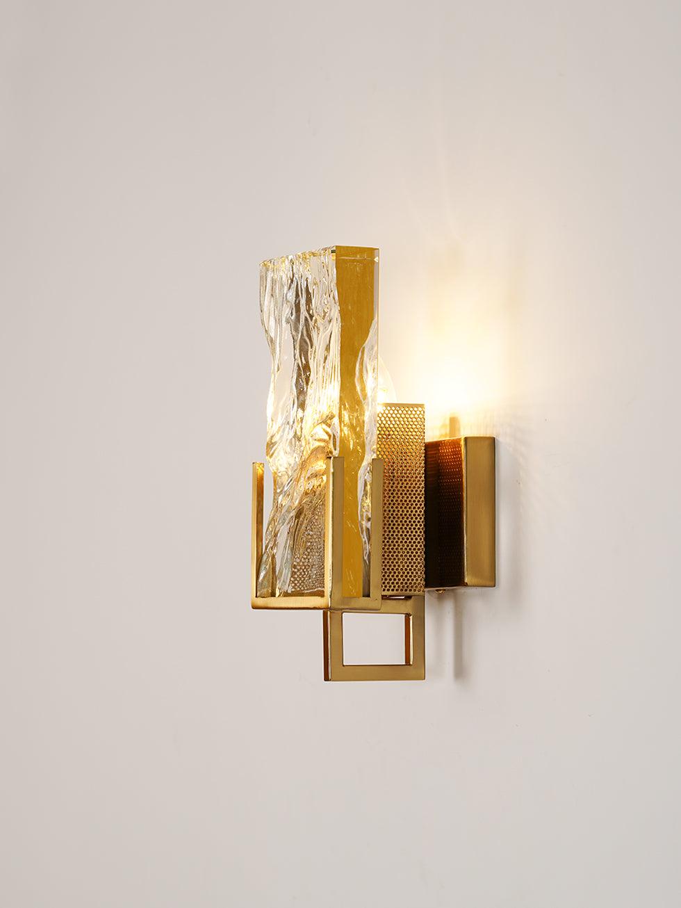 Ivenen Art Elegance Unique Ice Crystal Wall Lamp-Neutral Decor