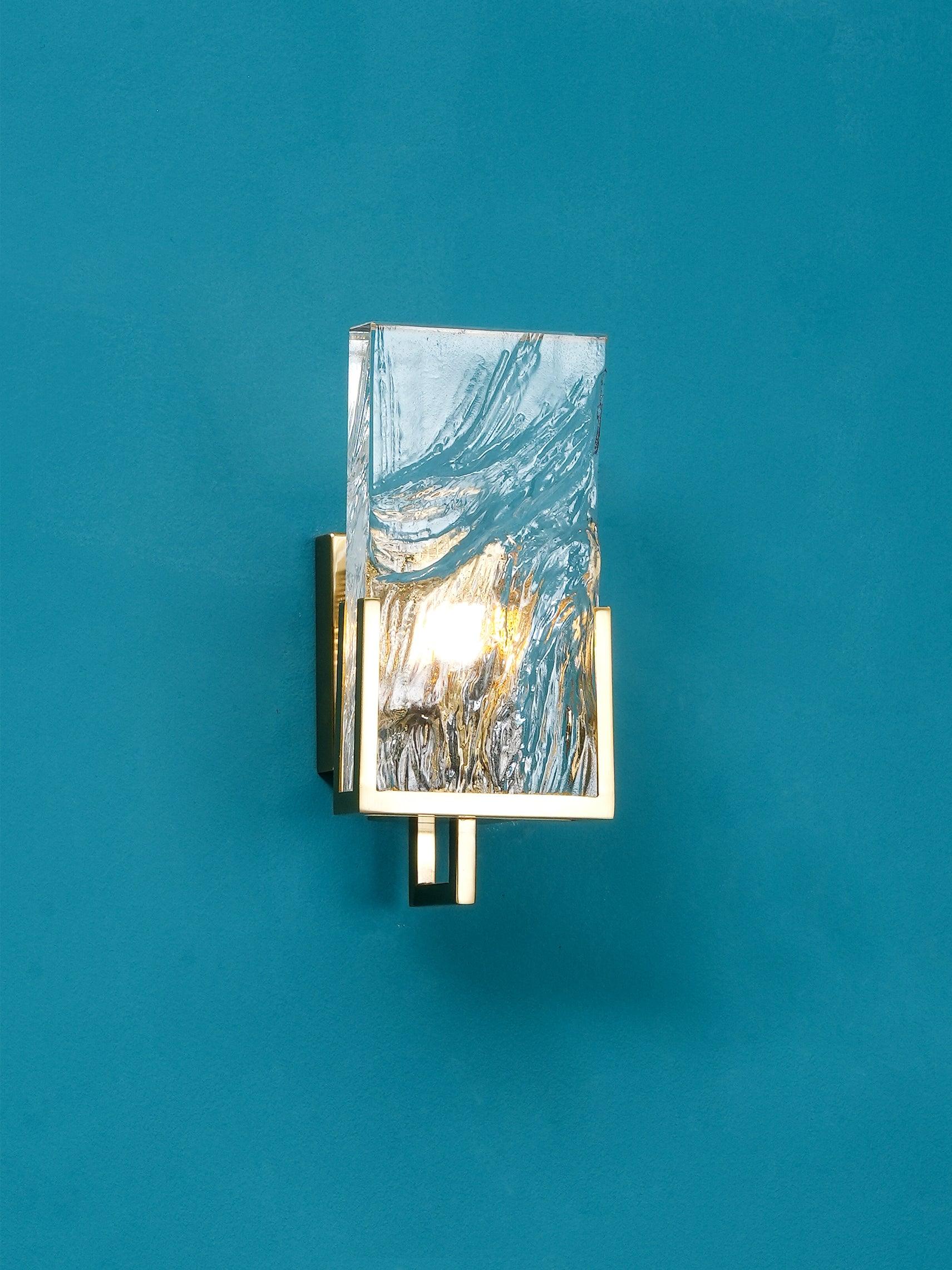 Ivenen Art Elegance Unique Ice Crystal Wall Lamp-Neutral Decor