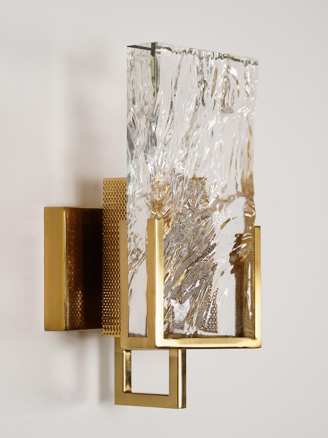 Ivenen Art Elegance Unique Ice Crystal Wall Lamp-Neutral Decor