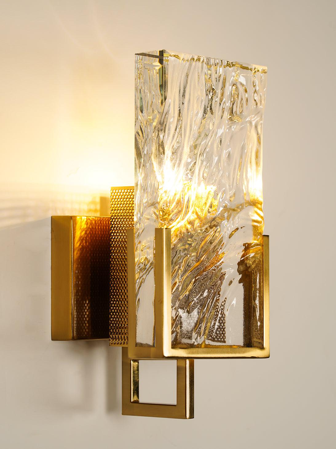 Ivenen Art Elegance Unique Ice Crystal Wall Lamp-Neutral Decor