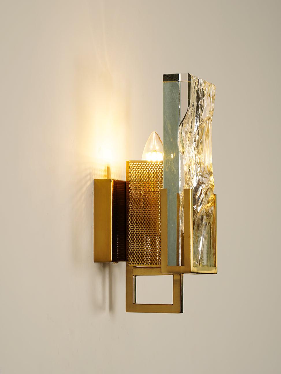 Ivenen Art Elegance Unique Ice Crystal Wall Lamp-Neutral Decor