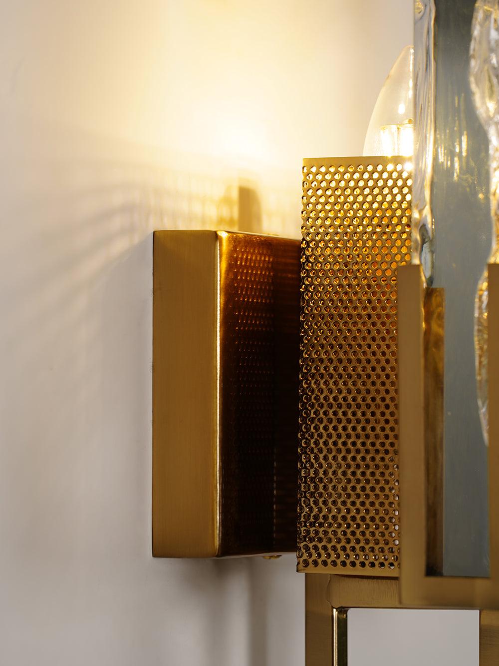 Ivenen Art Elegance Unique Ice Crystal Wall Lamp-Neutral Decor