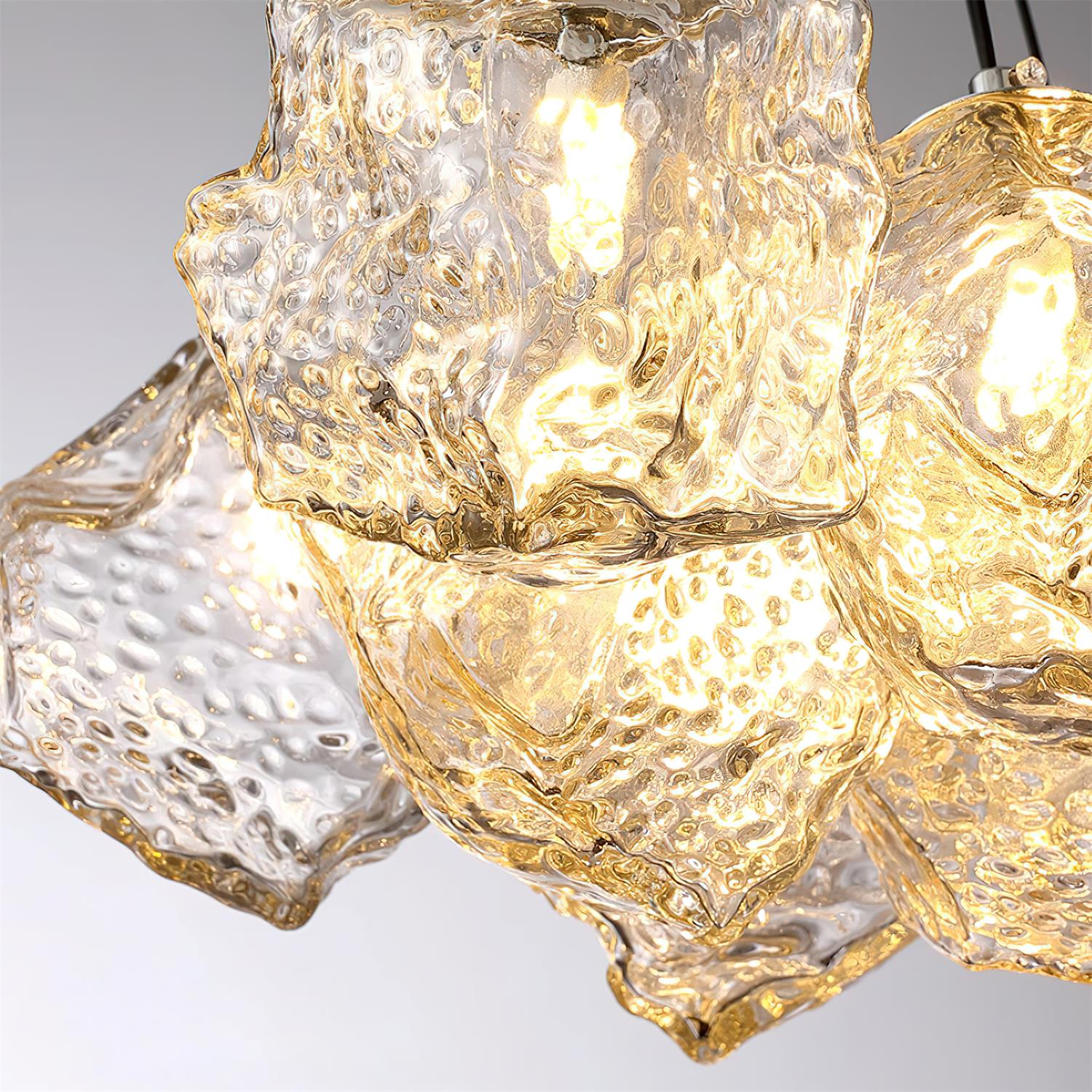 Pebine Clustered Glass Chandelier