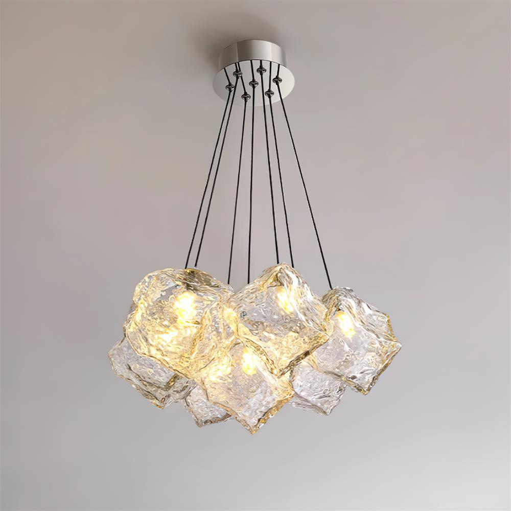 Pebine Clustered Glass Chandelier
