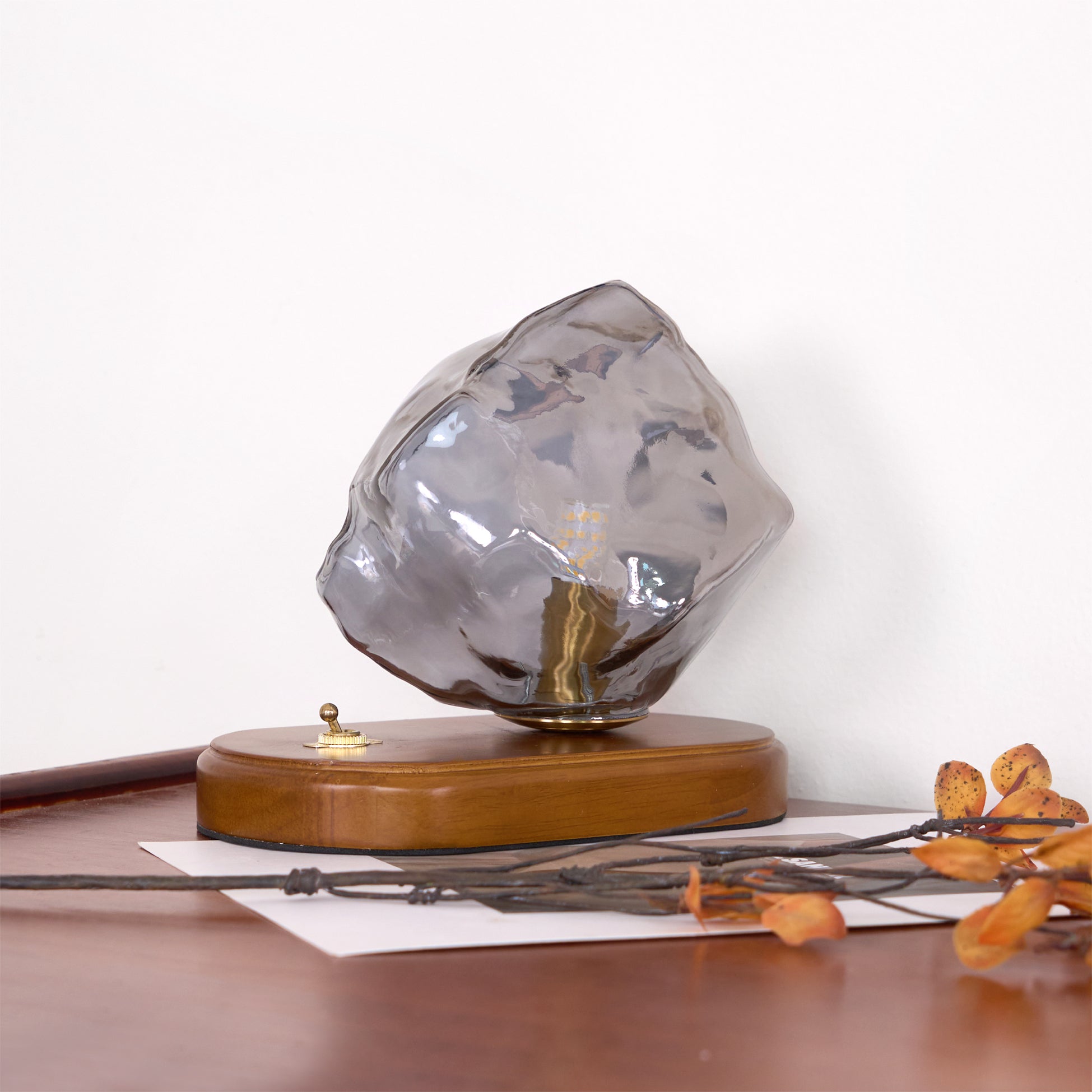 Maris Wood Artistic Table Lamp-Neutral Decor