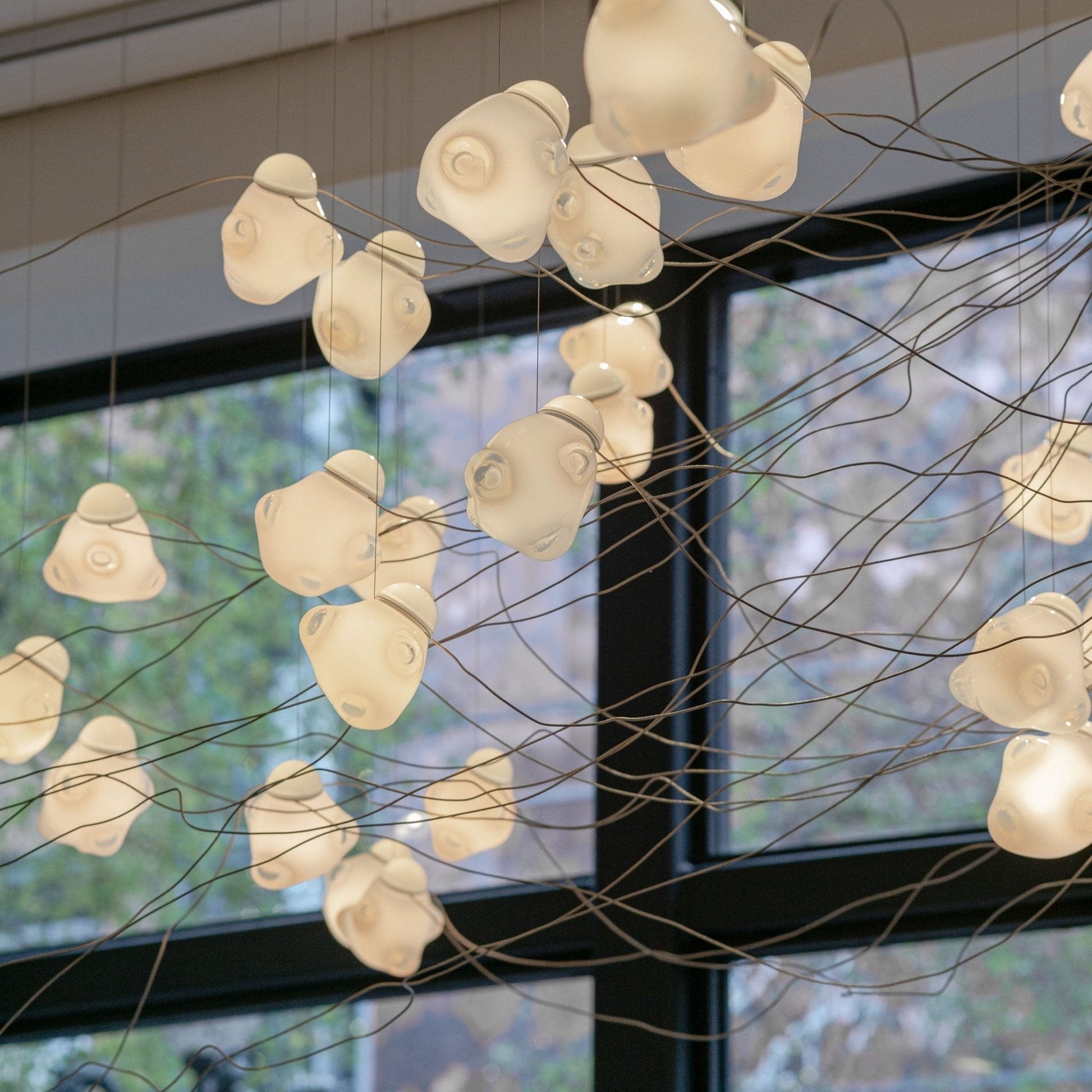 Ice Pier Chandelier-Neutral Decor