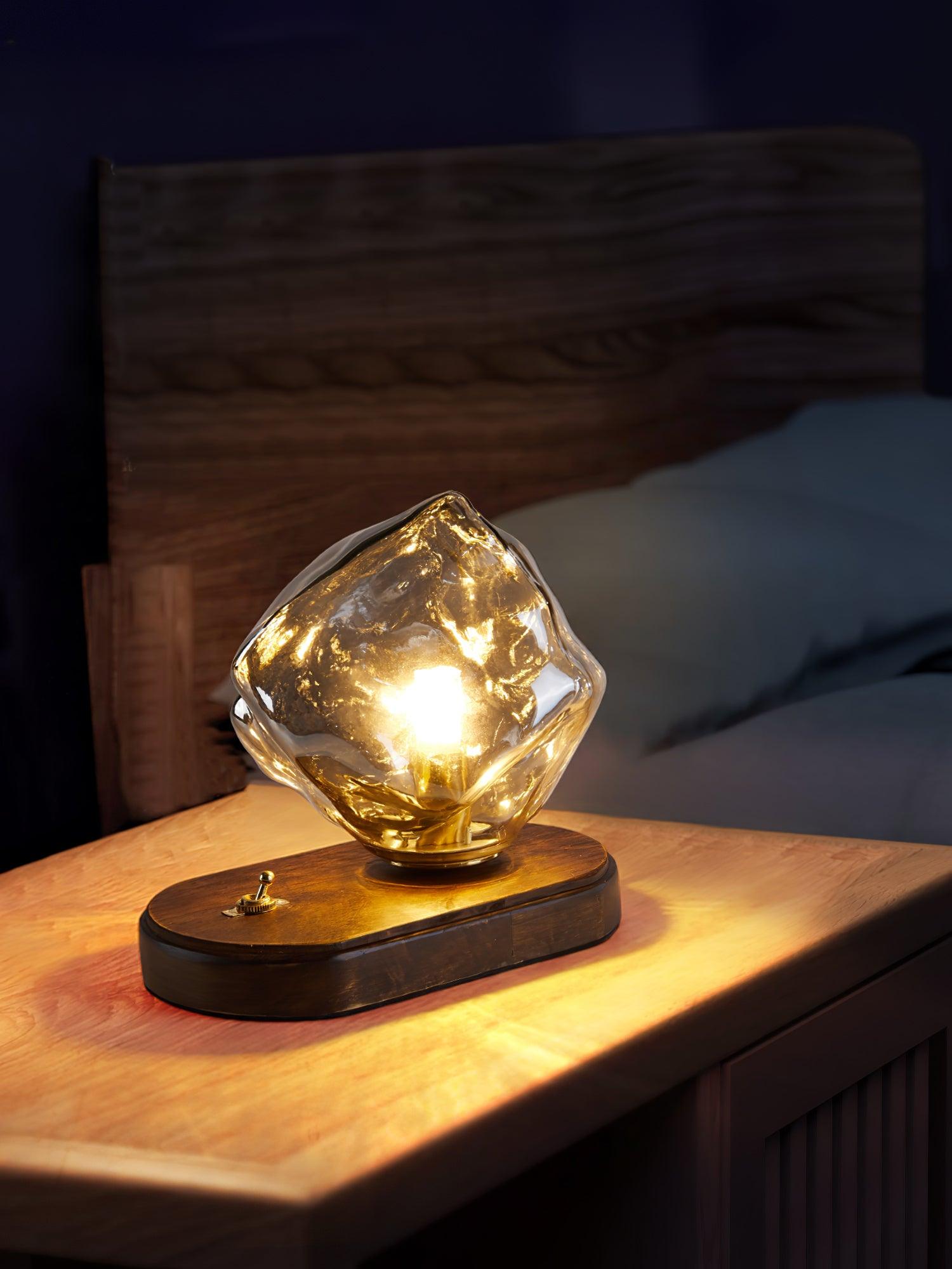 Maris Wood Artistic Table Lamp-Neutral Decor