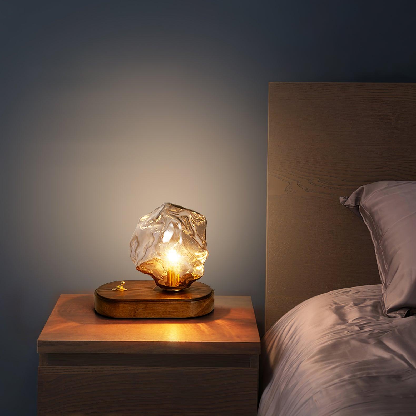 Maris Wood Artistic Table Lamp-Neutral Decor