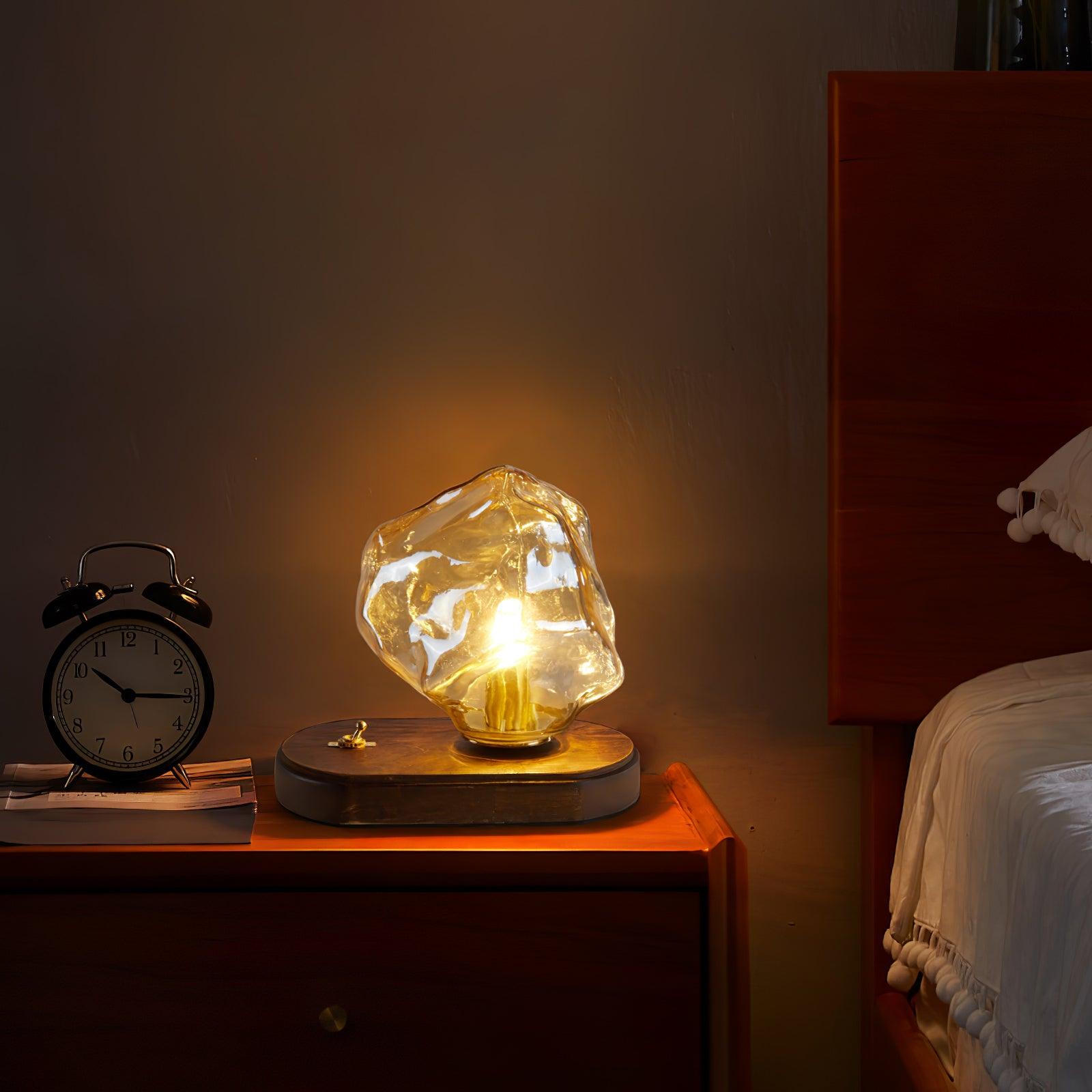 Maris Wood Artistic Table Lamp-Neutral Decor