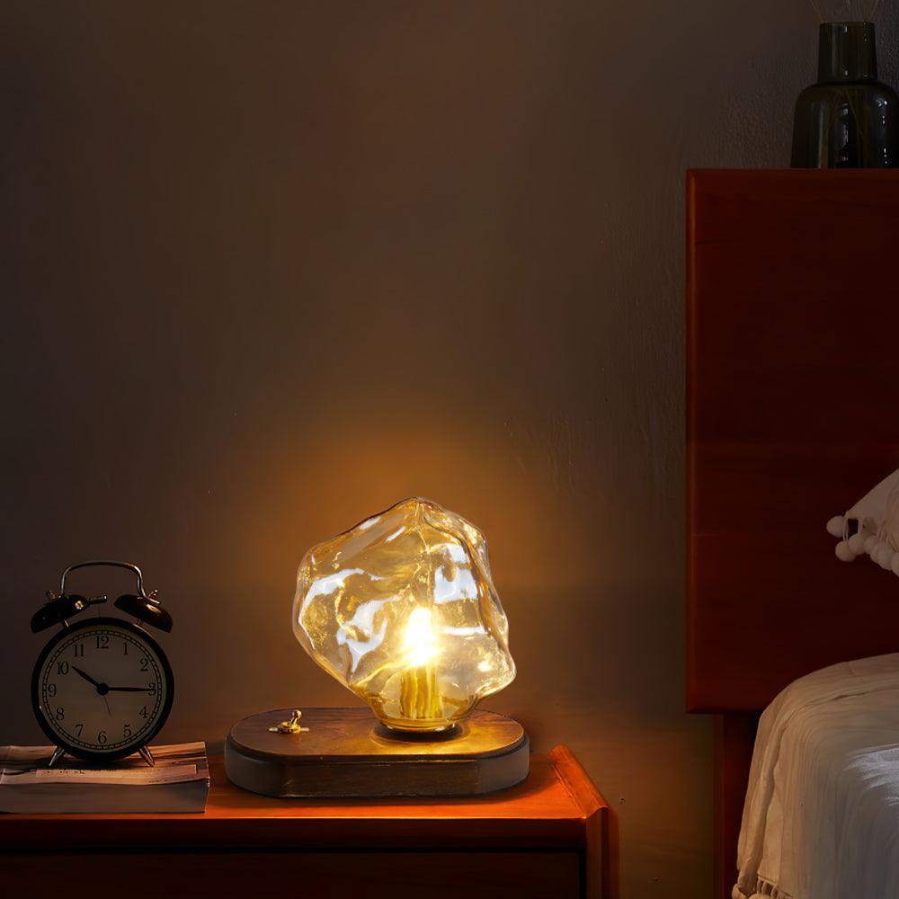 Maris Wood Artistic Table Lamp-Neutral Decor