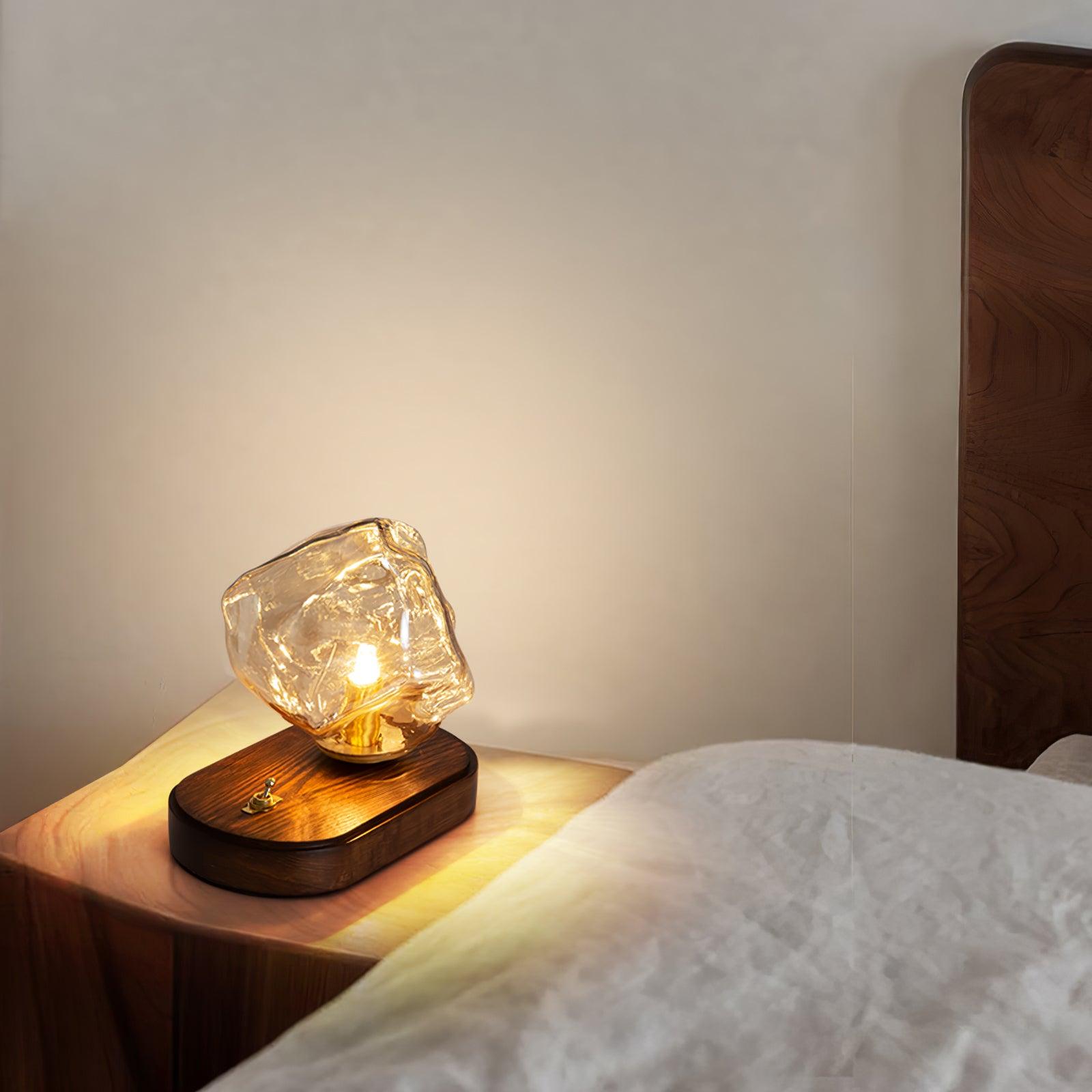 Maris Wood Artistic Table Lamp-Neutral Decor