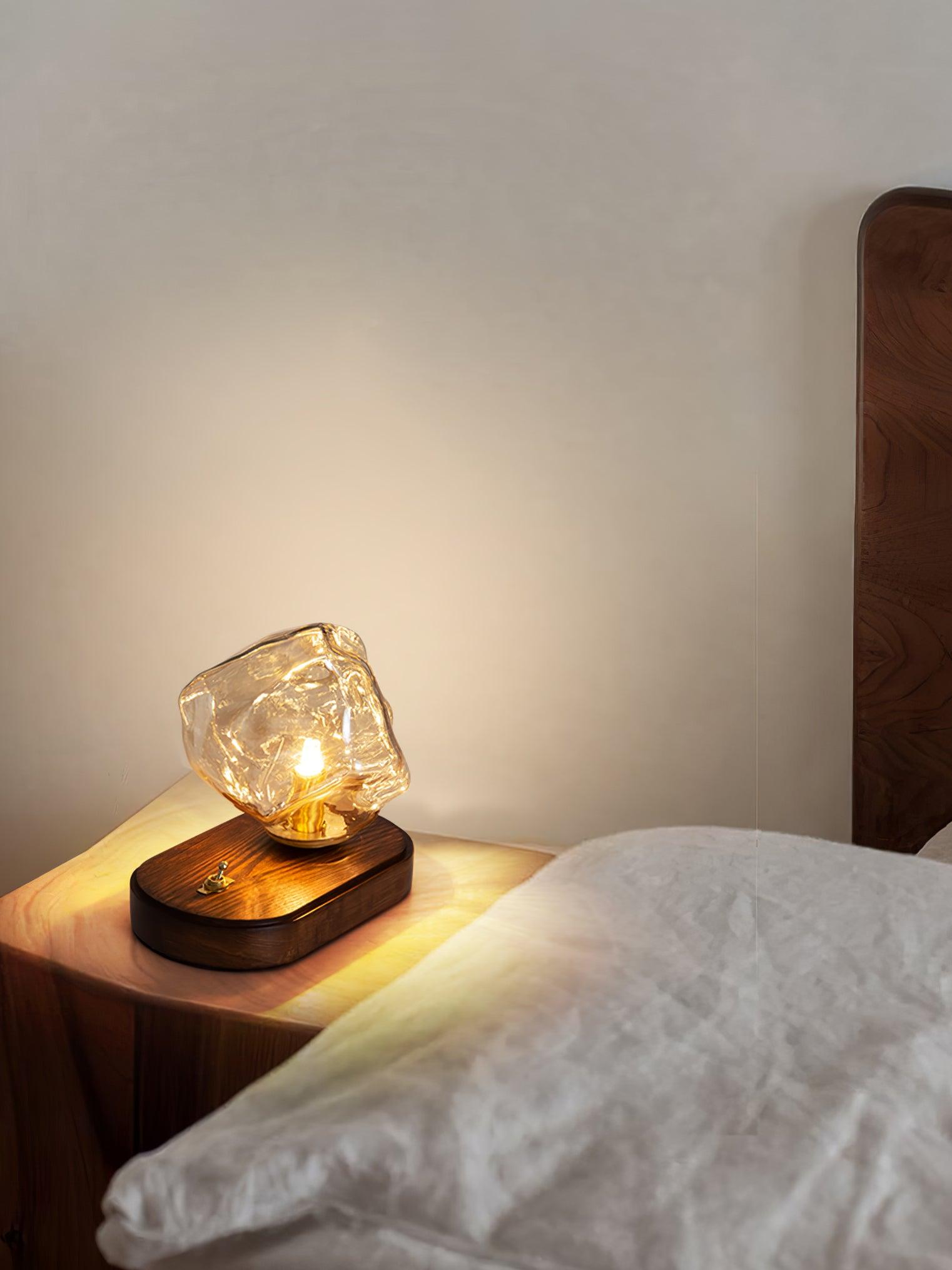 Maris Wood Artistic Table Lamp-Neutral Decor