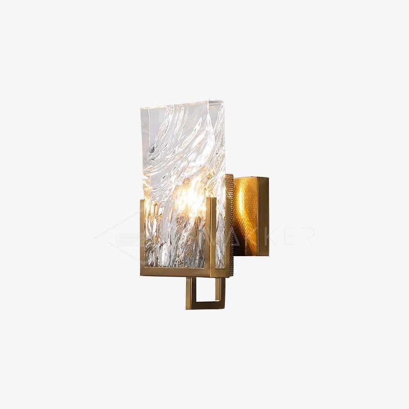 Ivenen Art Elegance Unique Ice Crystal Wall Lamp-Neutral Decor