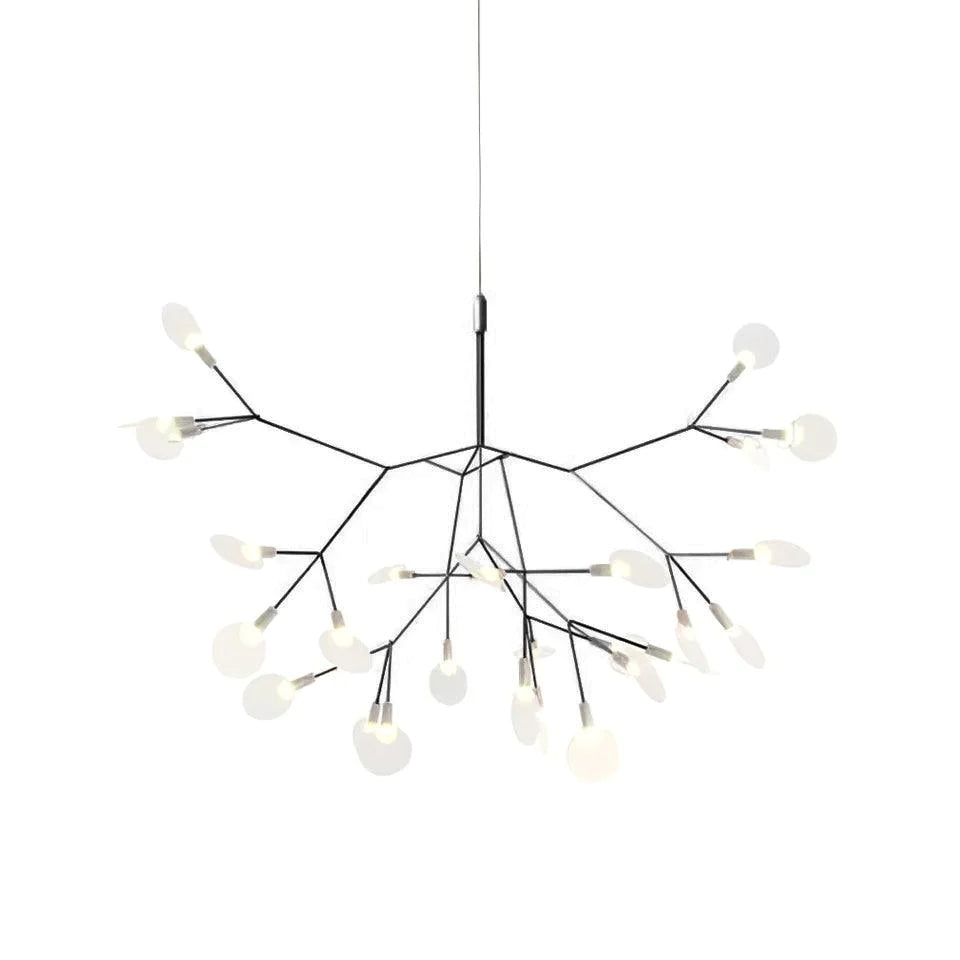 Lior Unique Sputnik Art Deco Firefly Chandelier. Living Room/ Bedroom - Neutral Decor