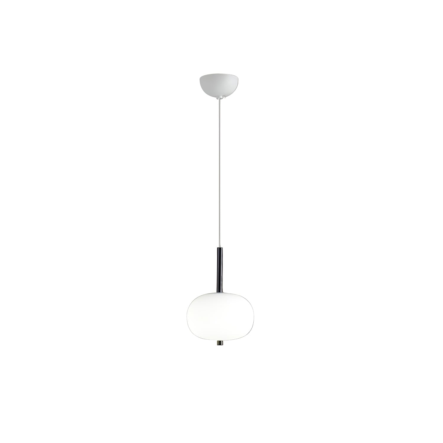 Duality Modern Glass Pendant Light-Neutral Decor