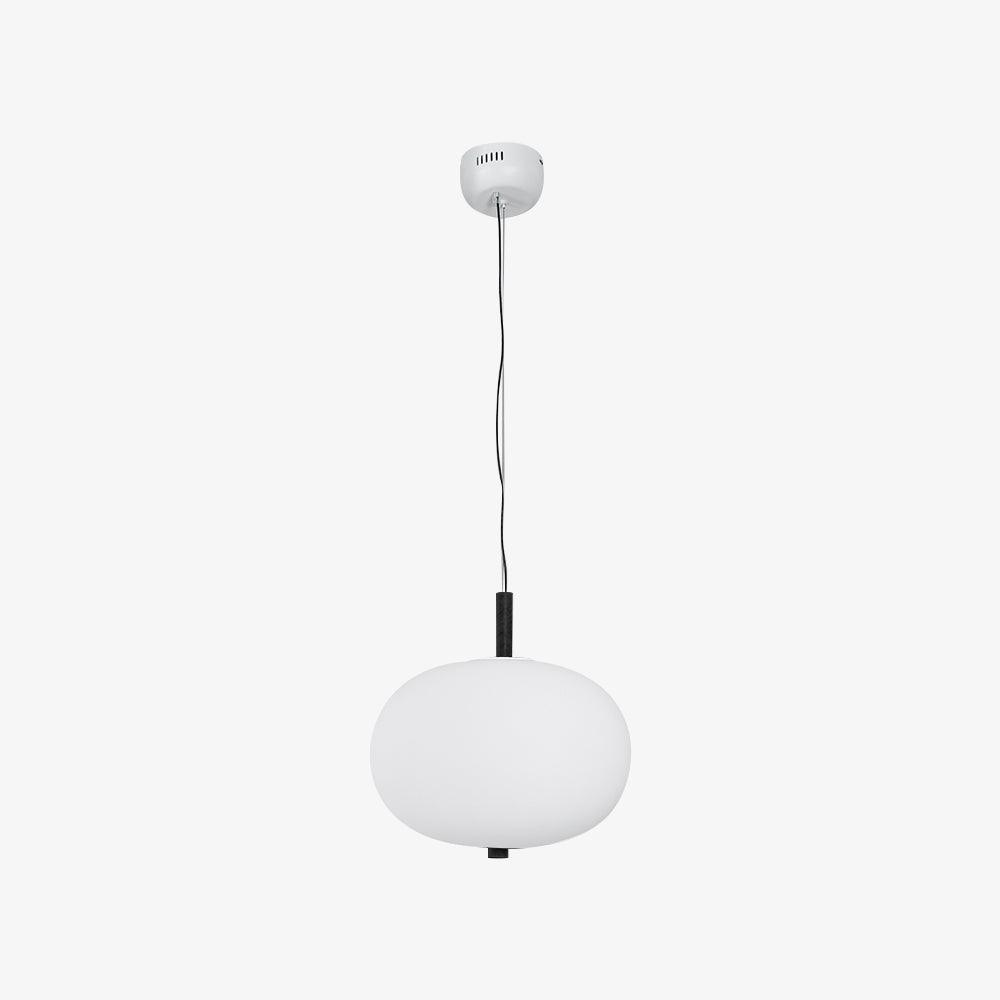 Duality Modern Glass Pendant Light-Neutral Decor