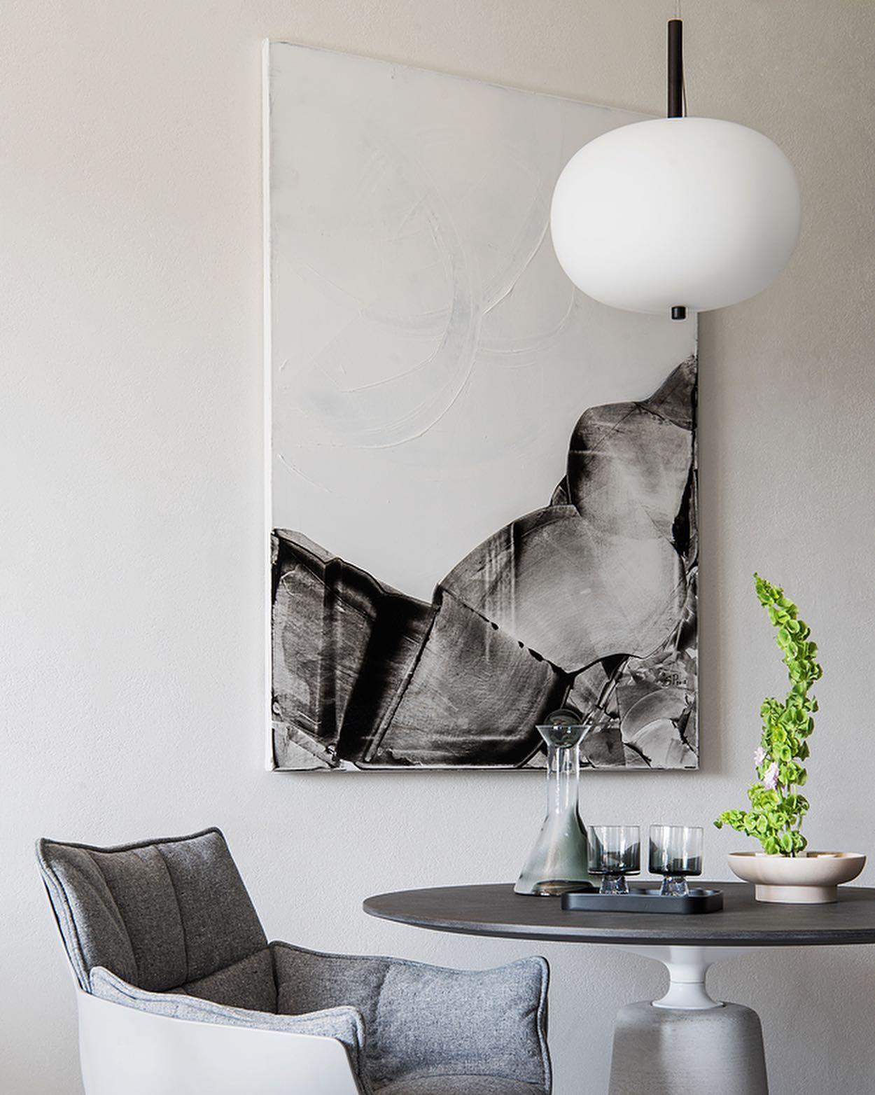 Duality Modern Glass Pendant Light-Neutral Decor