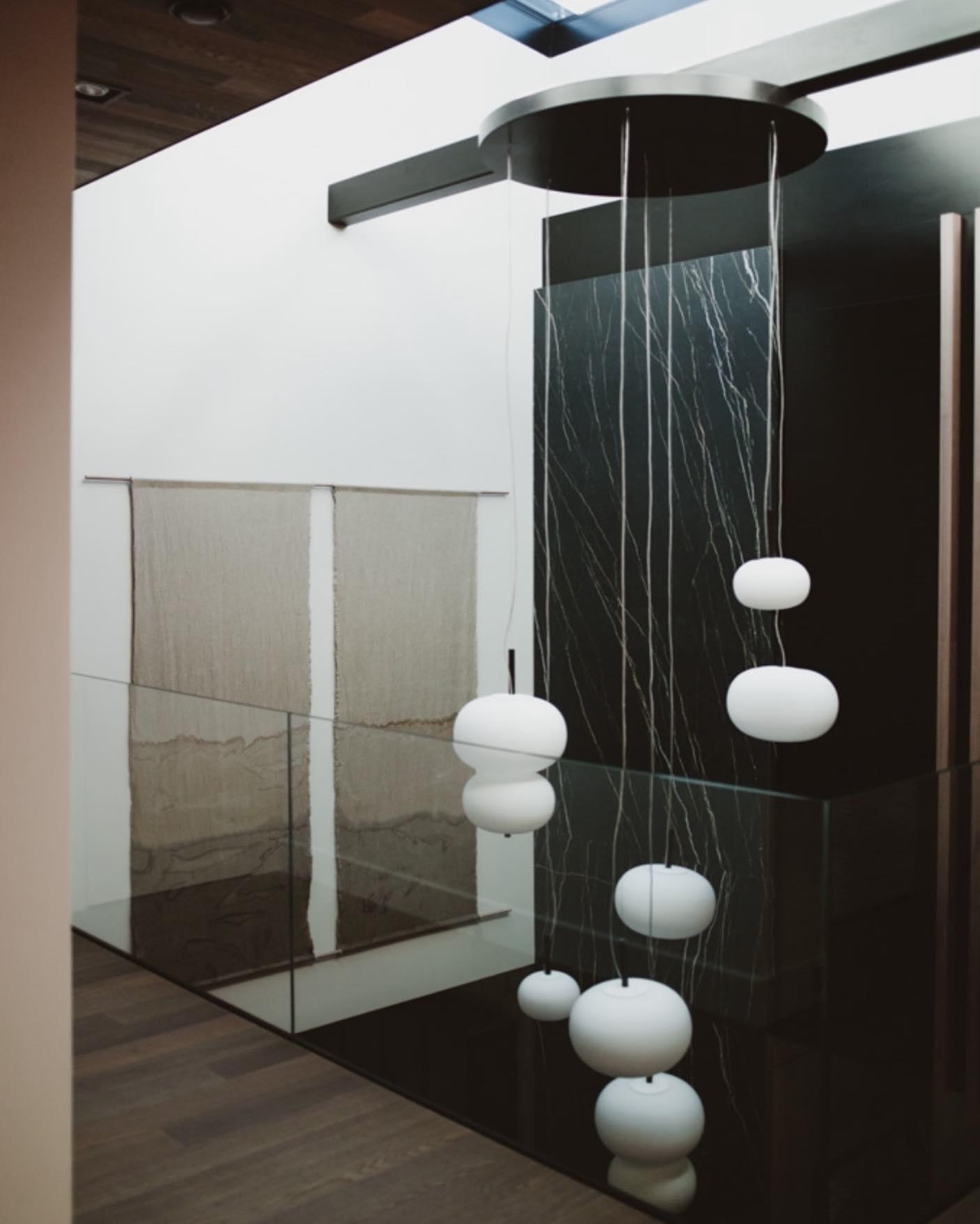Duality Modern Glass Pendant Light-Neutral Decor
