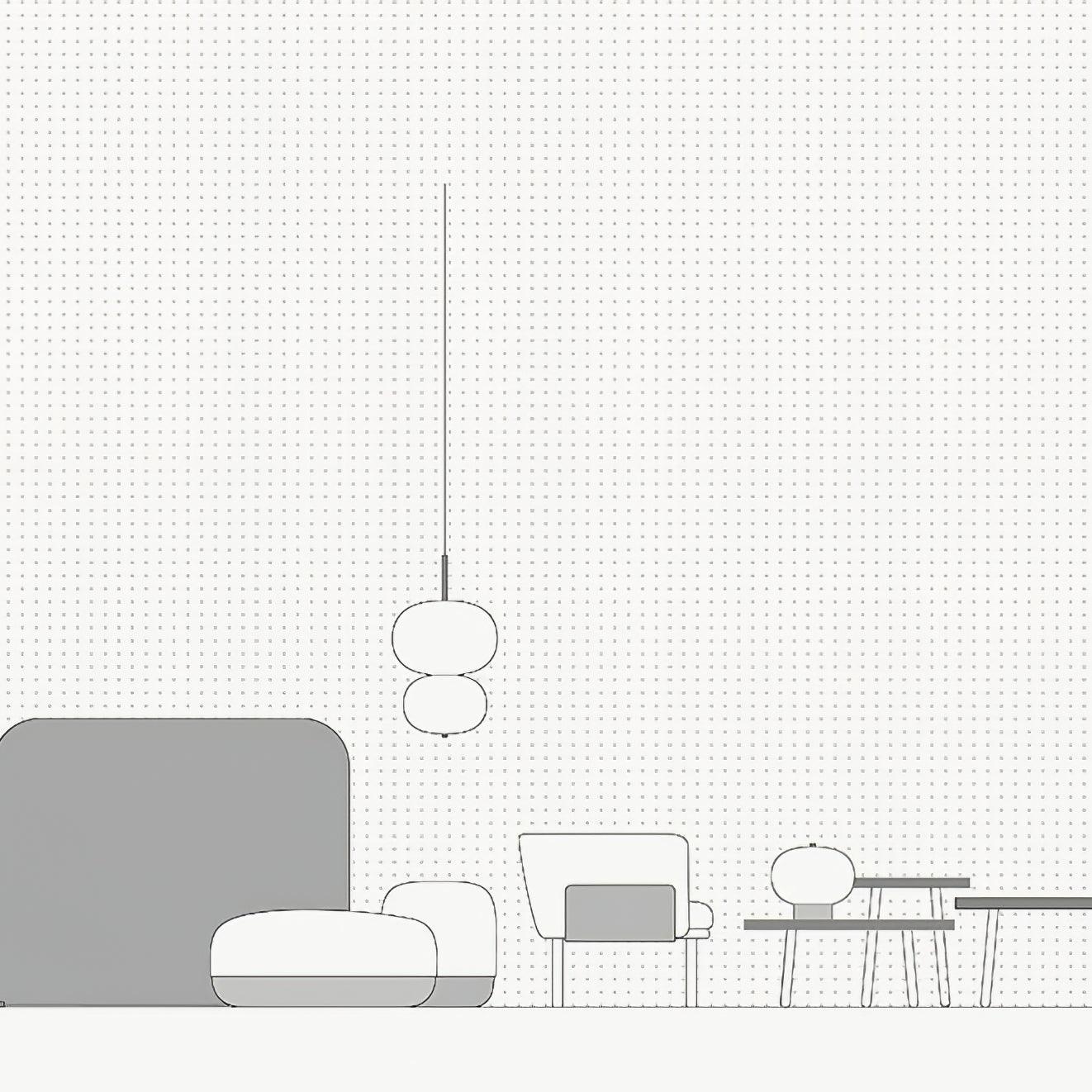 Duality Modern Glass Pendant Light-Neutral Decor