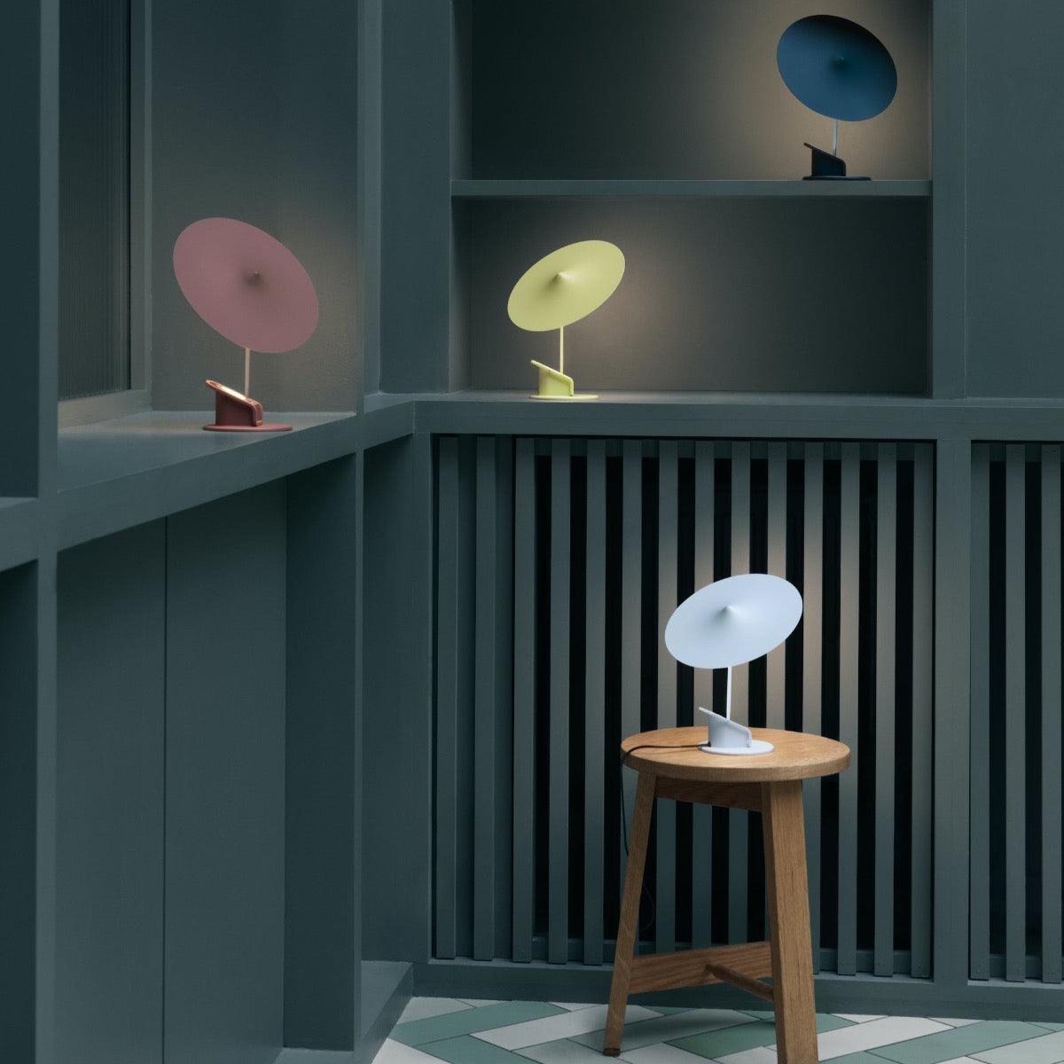 Lumoce Futuristic Table Lamp-Neutral Decor