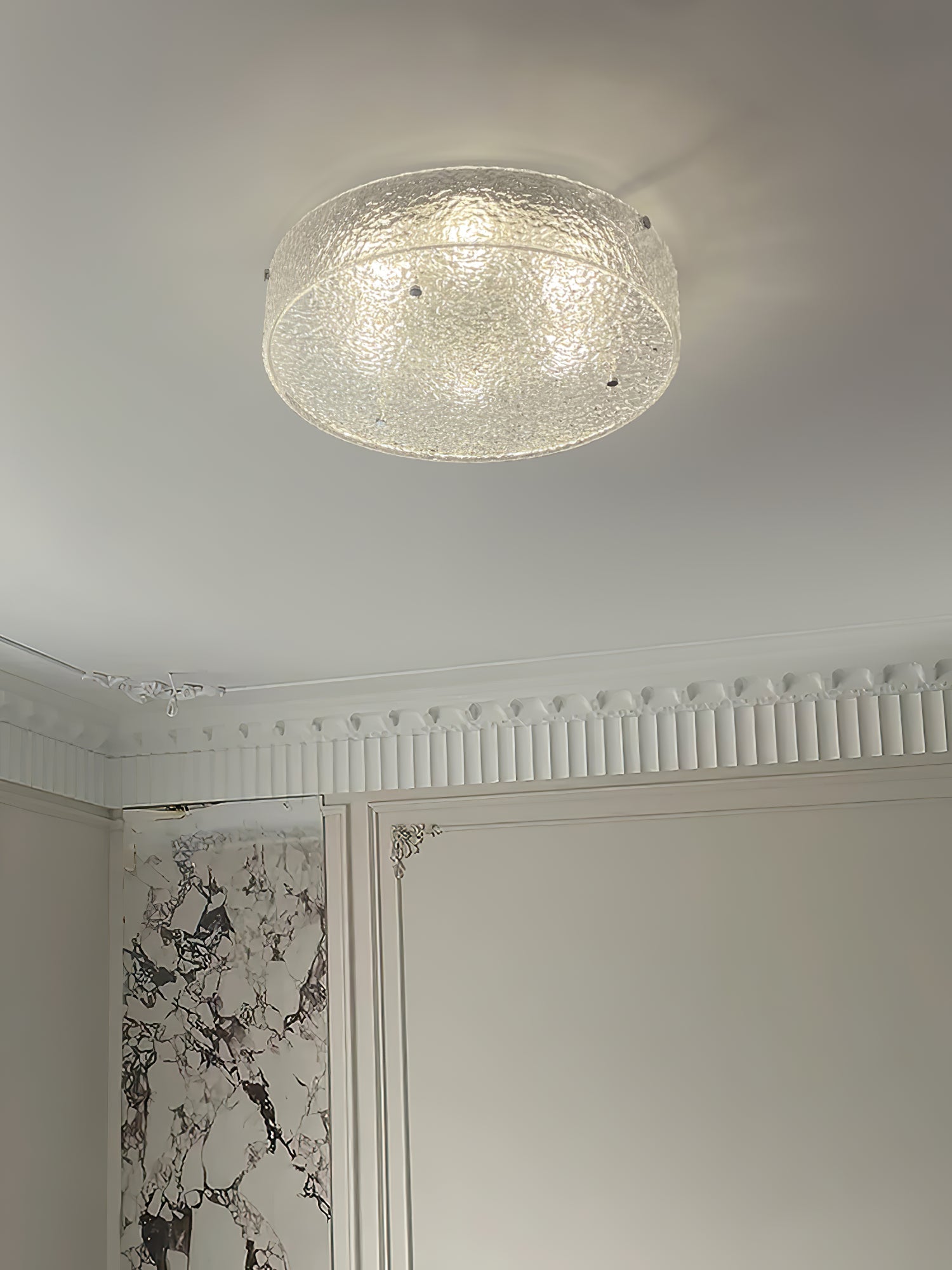 Vek Ceiling Lamp Illuminese Acrylic Iron Elegant-Neutral Decor
