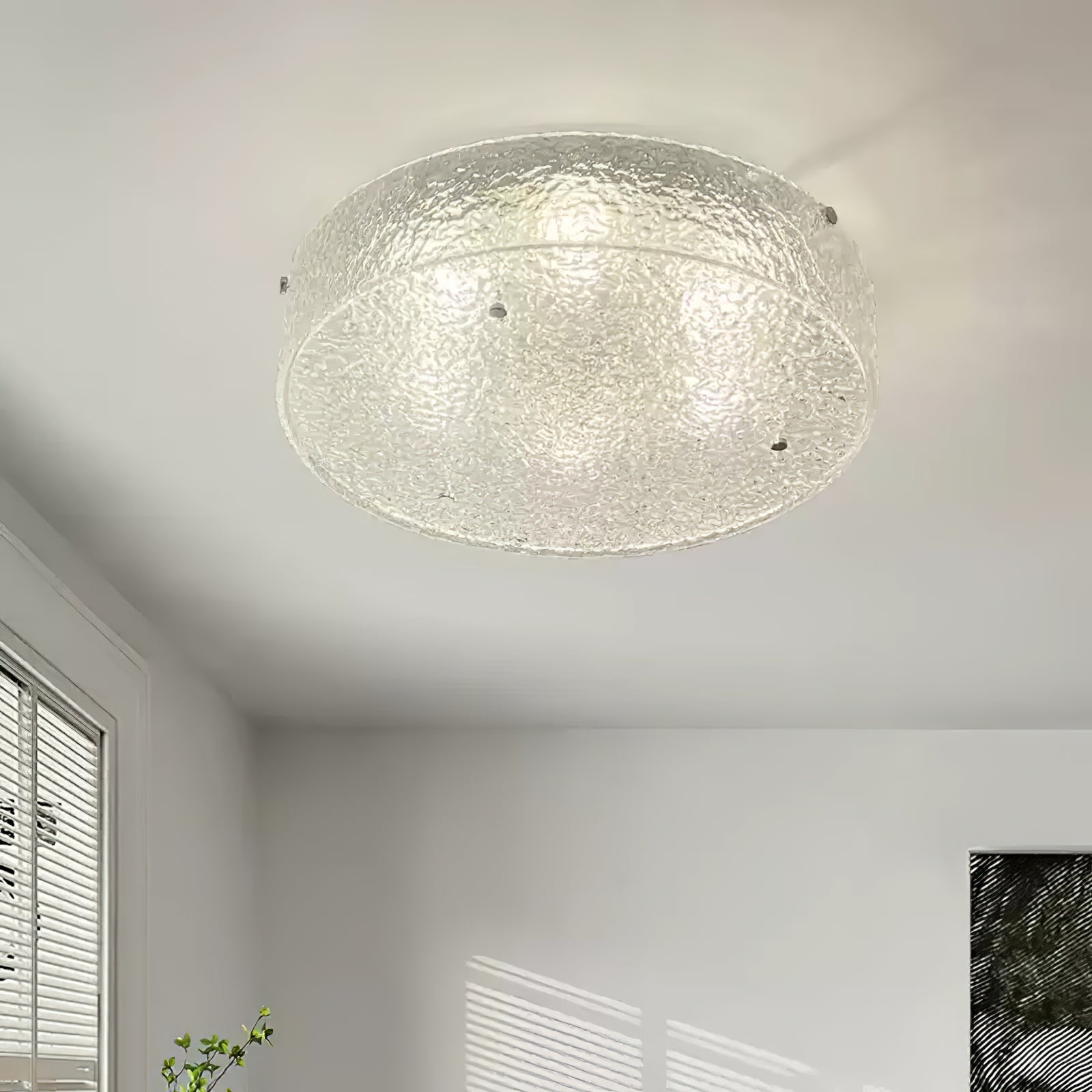 Vek Ceiling Lamp Illuminese Acrylic Iron Elegant-Neutral Decor