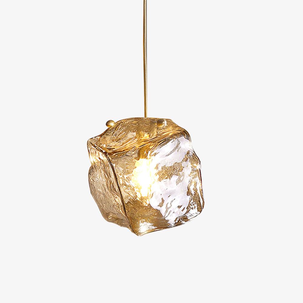 Kixu Brass Luxurious Pendant Lamp-Neutral Decor