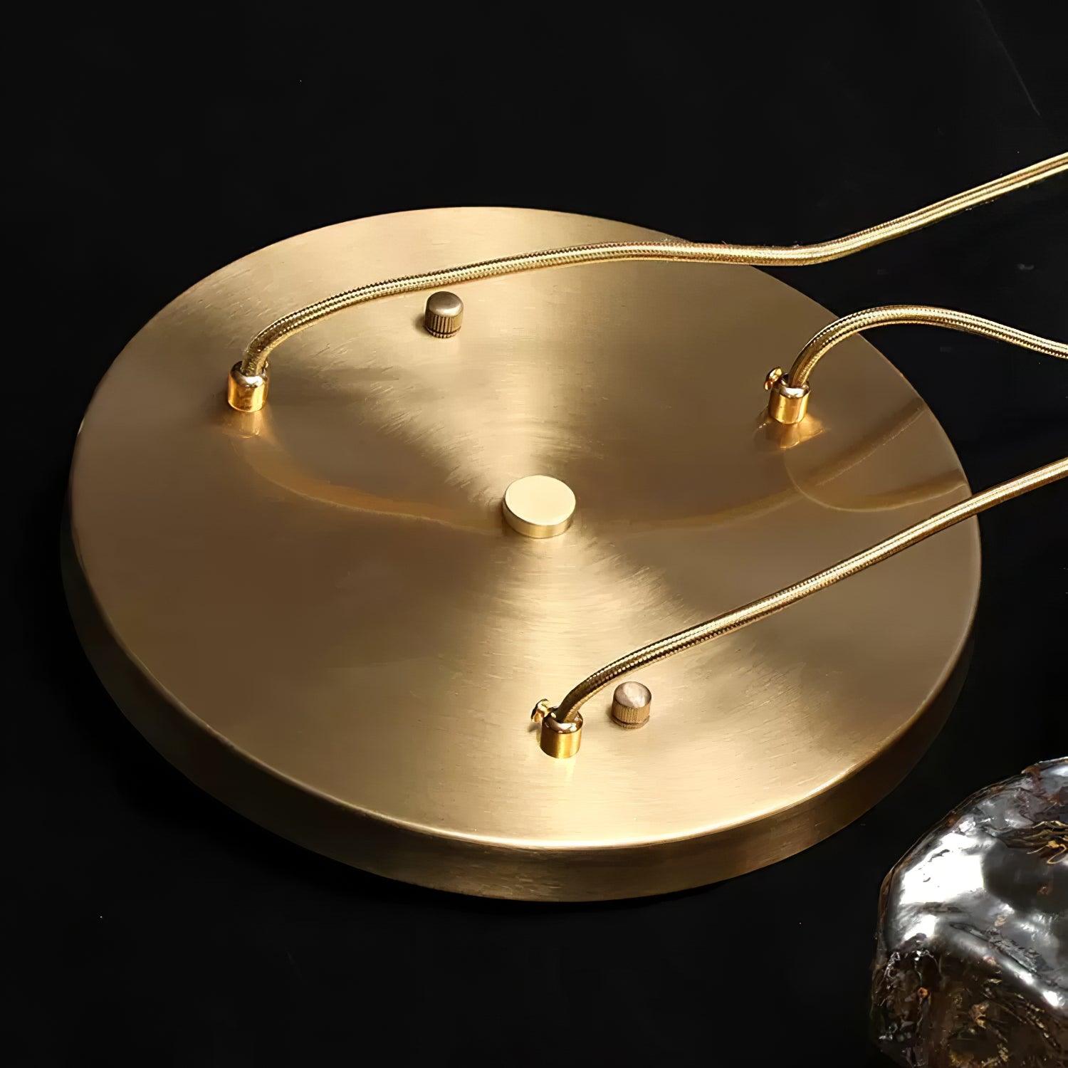 Kixu Brass Luxurious Pendant Lamp-Neutral Decor