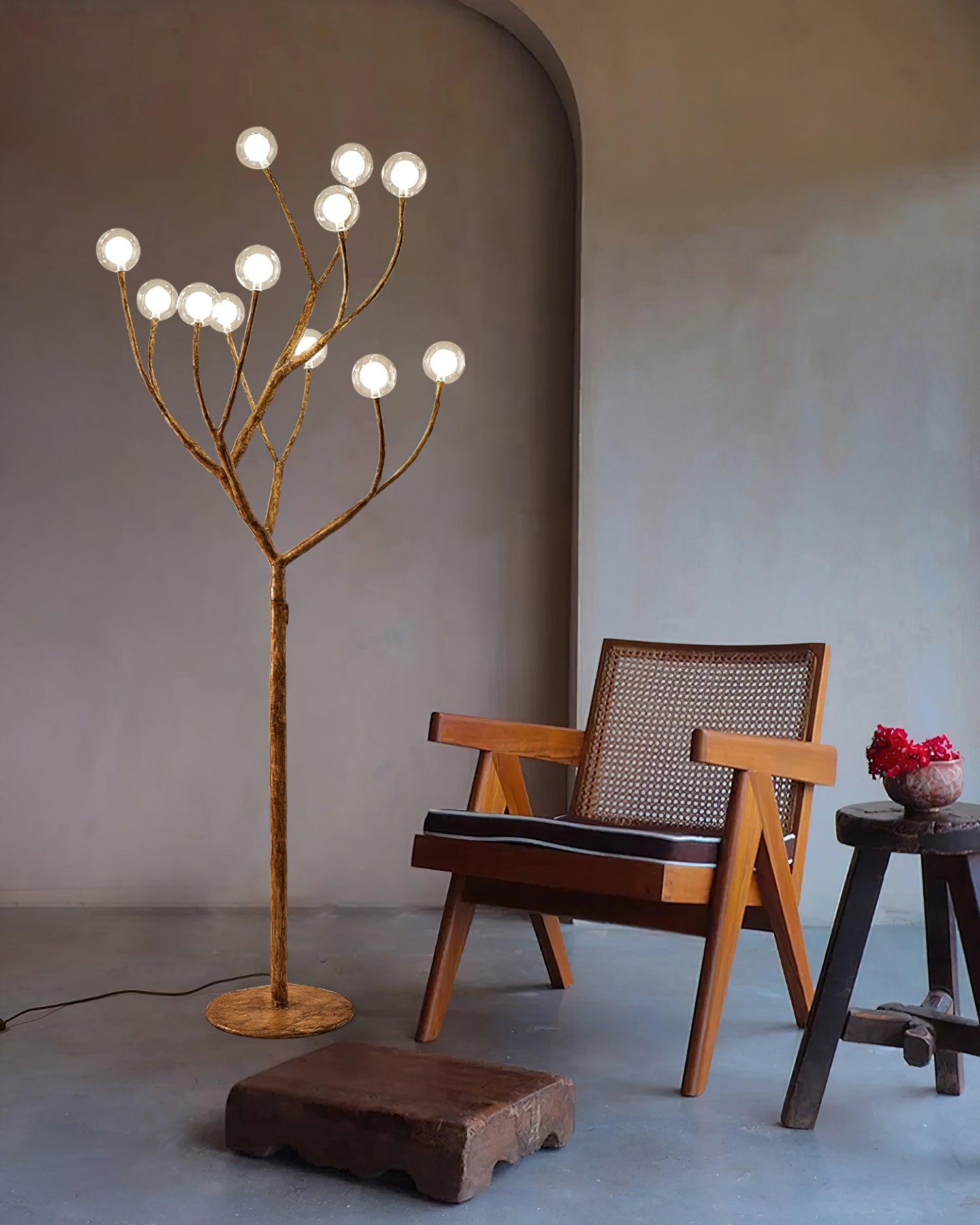 Nue Resin Floor Lamp-Neutral Decor