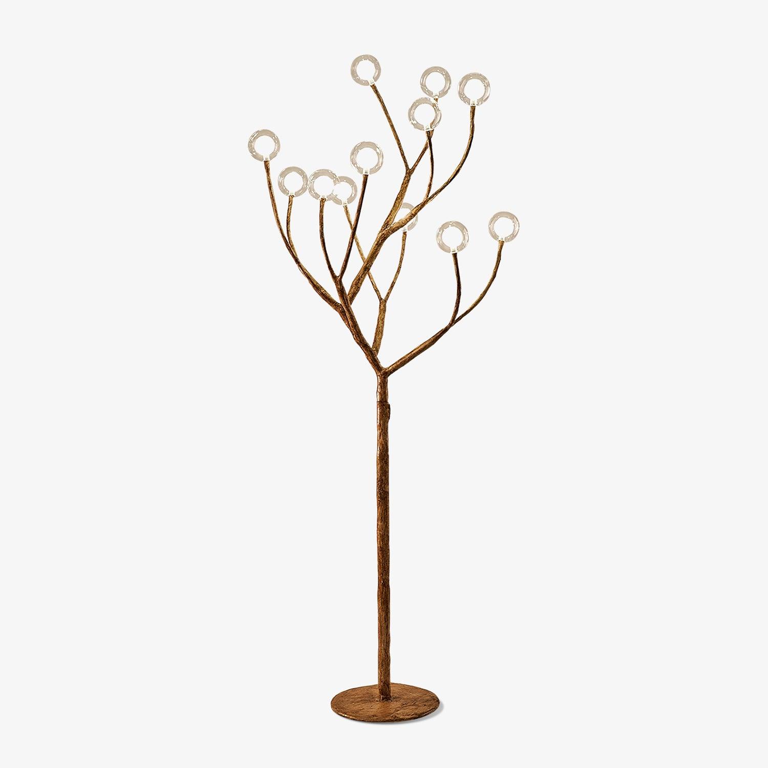 Nue Resin Floor Lamp-Neutral Decor