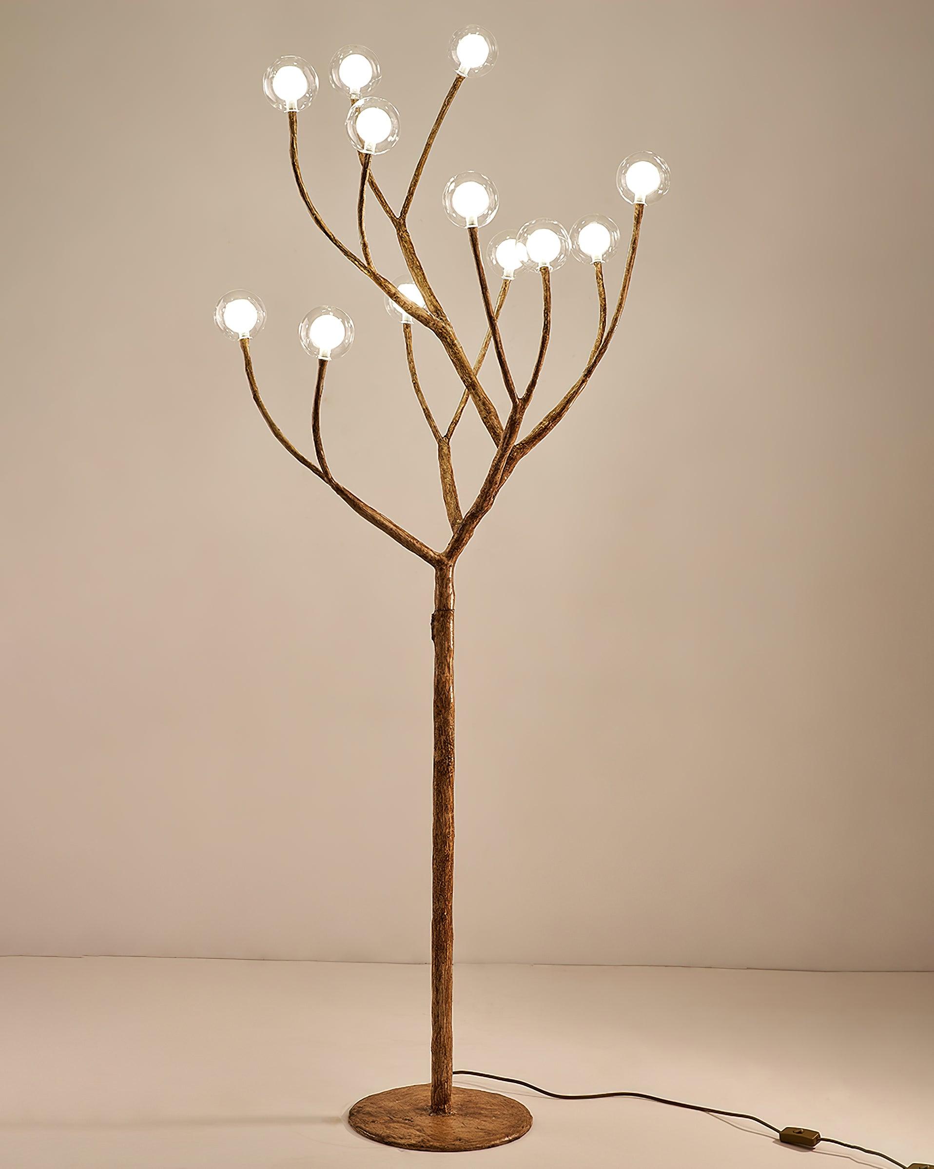 Nue Resin Floor Lamp-Neutral Decor